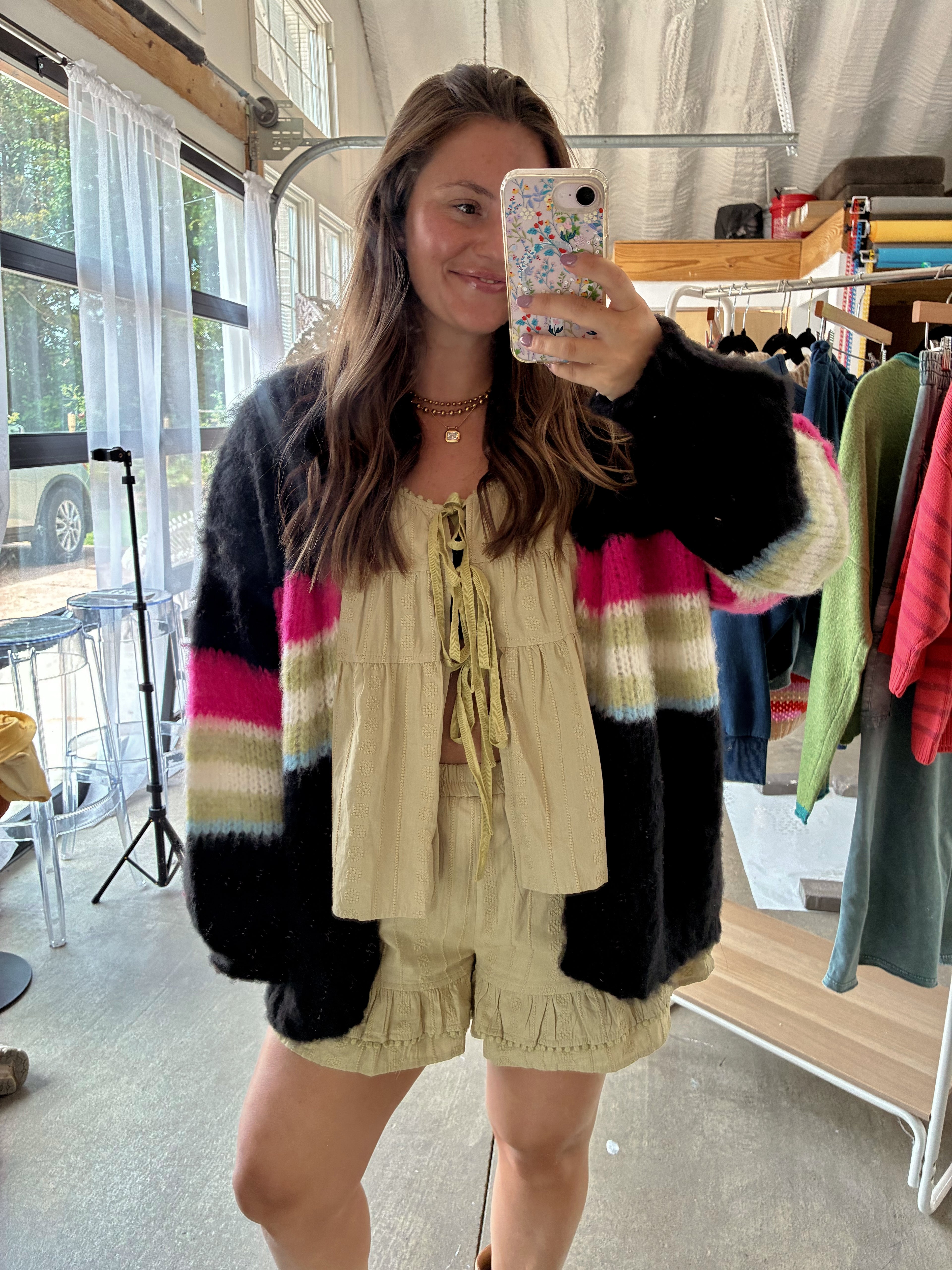 Blooming Fall Short Set