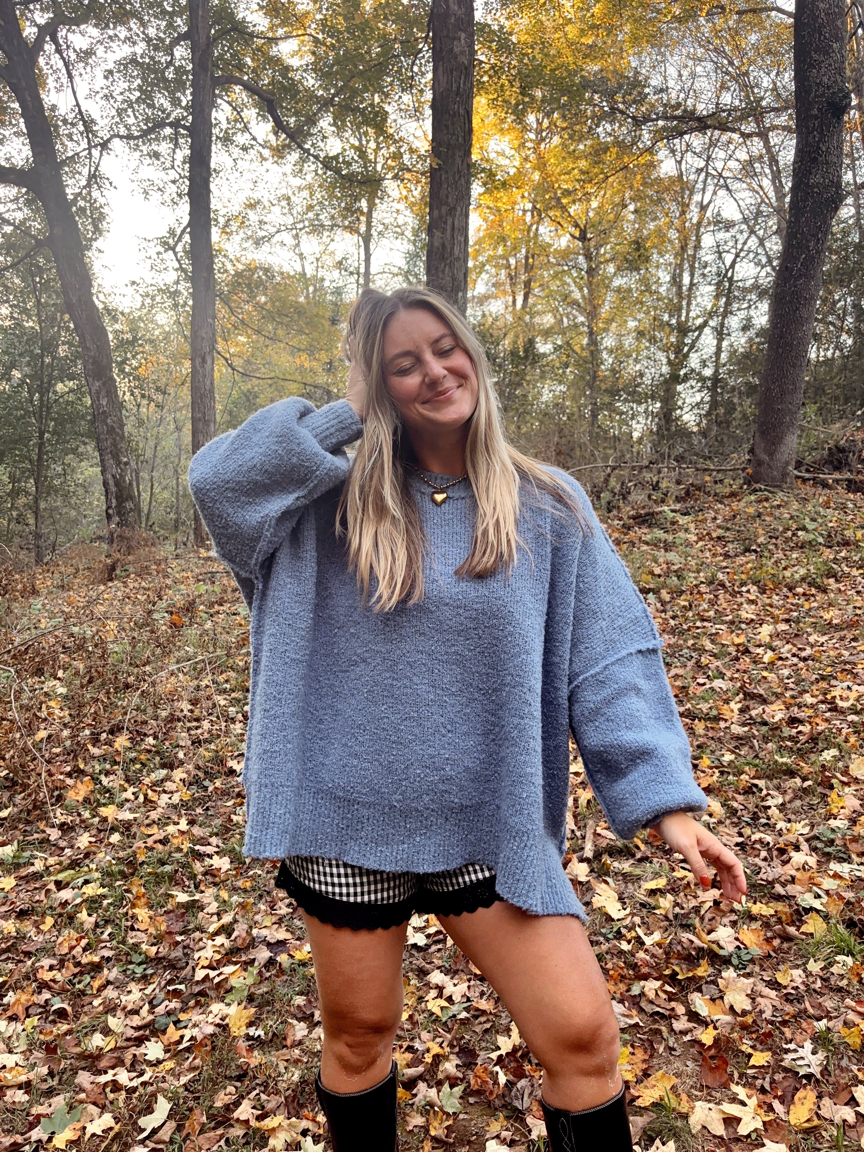 Easy Breezy Knit Sweater