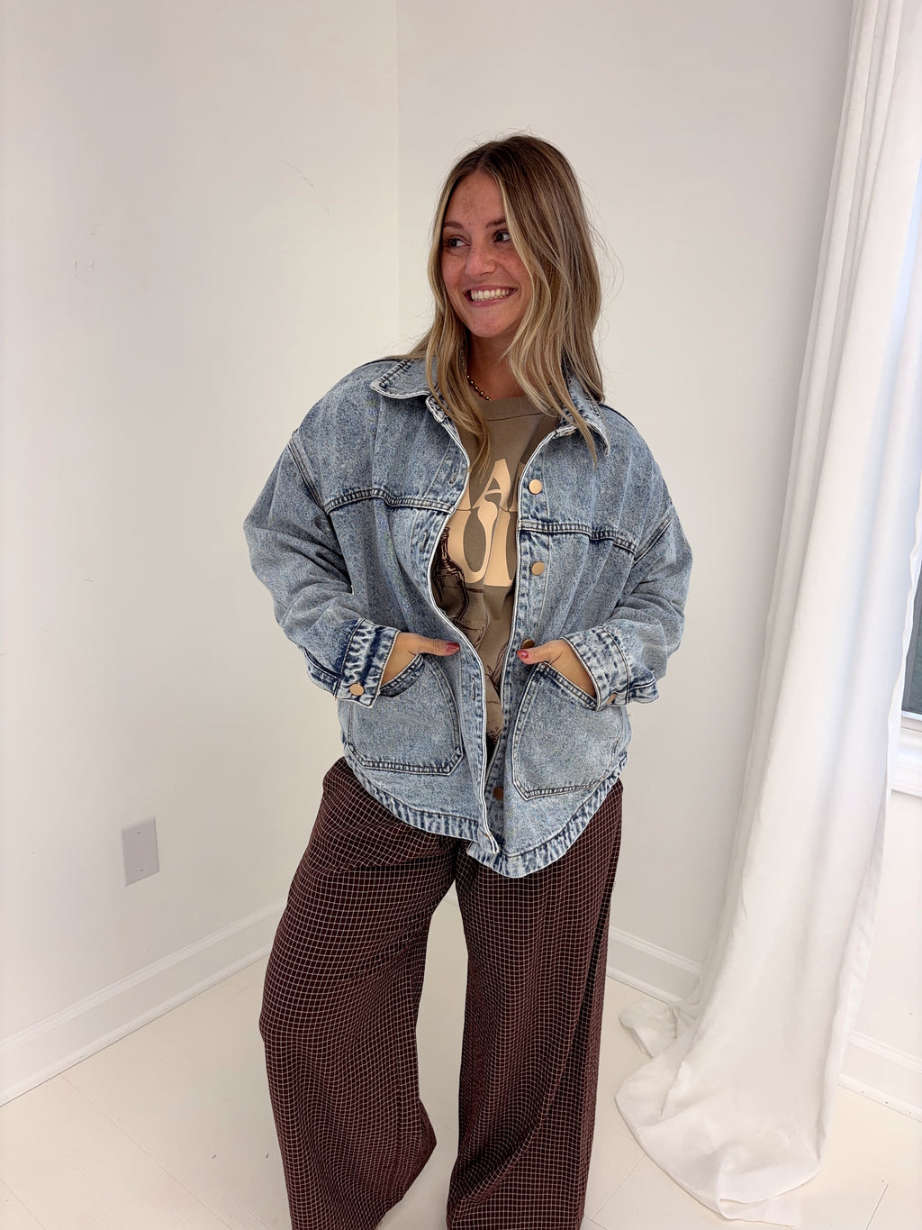 Vivian Vintage Denim Jacket