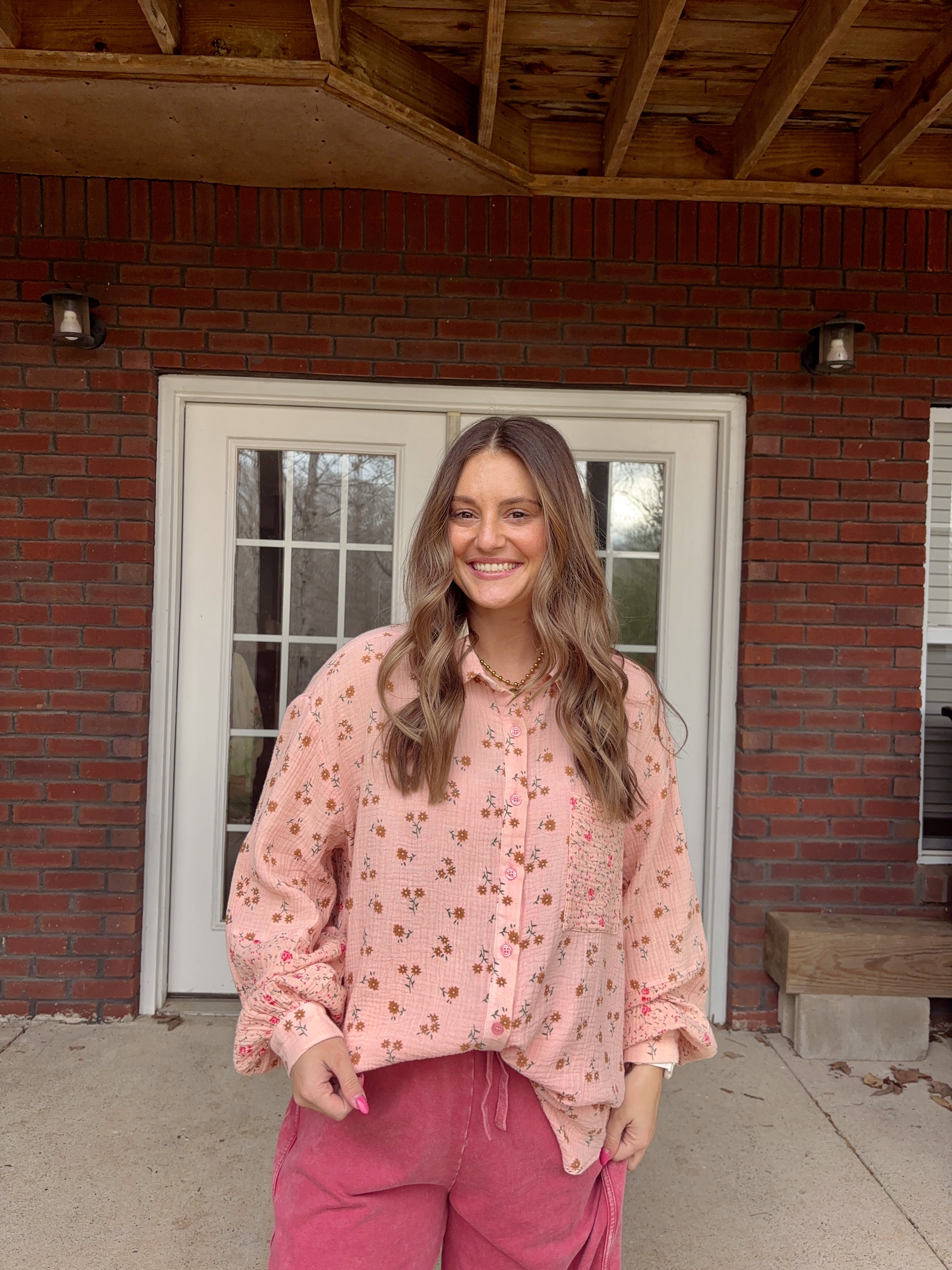 Sunny Side Floral Top