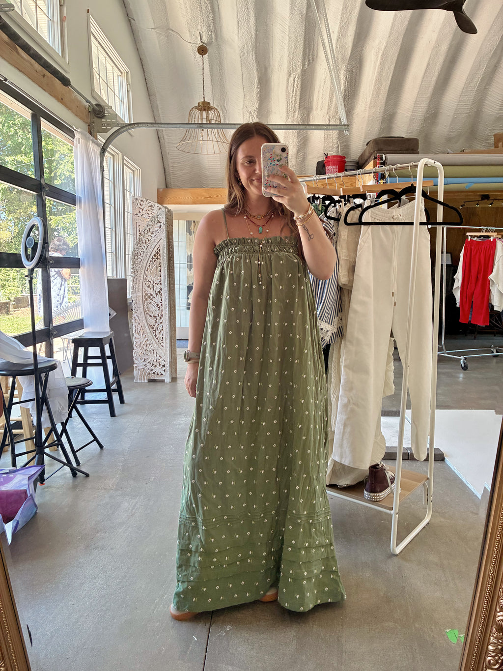 Garden Floral Maxi Dress