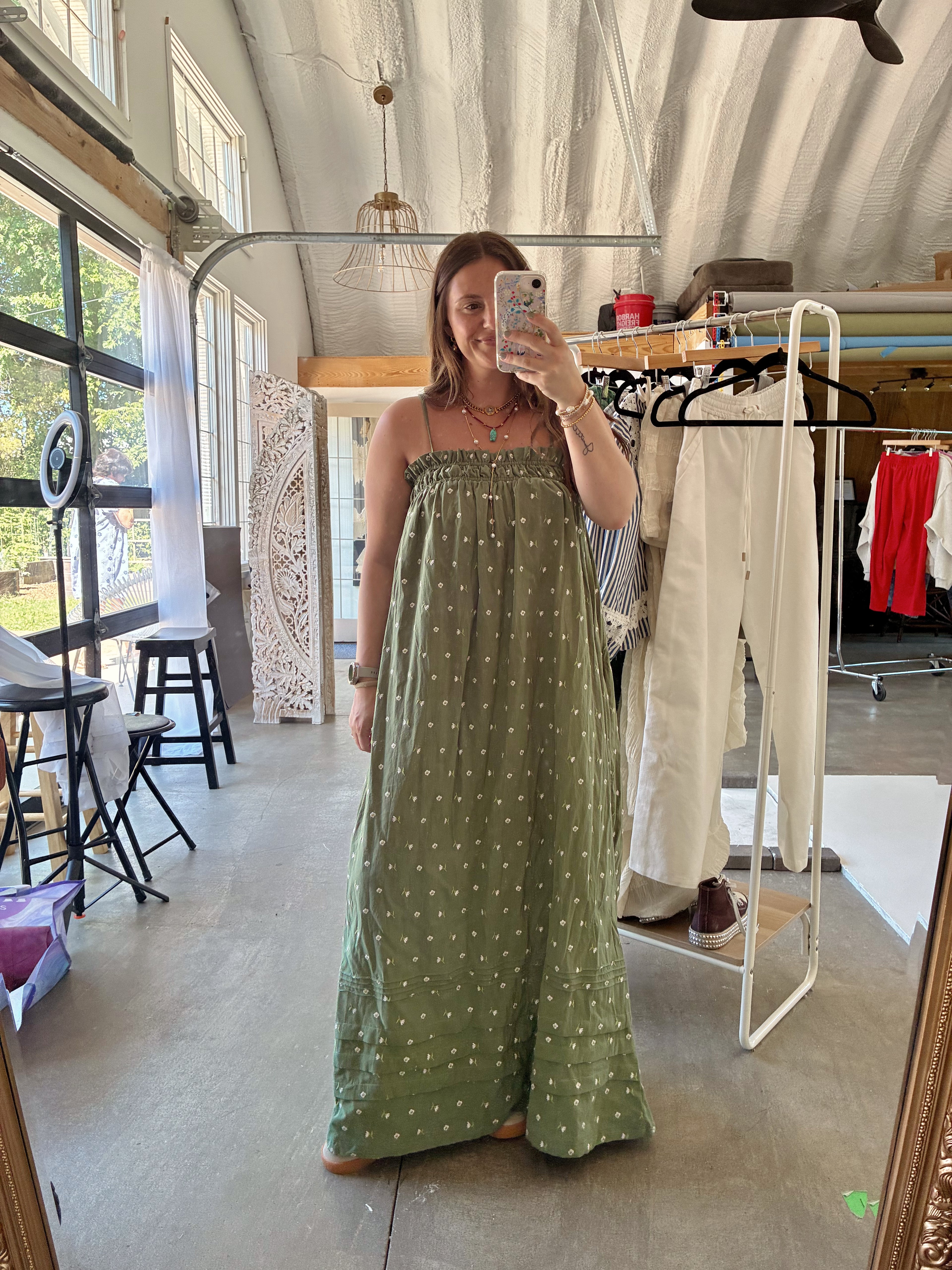 Garden Floral Maxi Dress