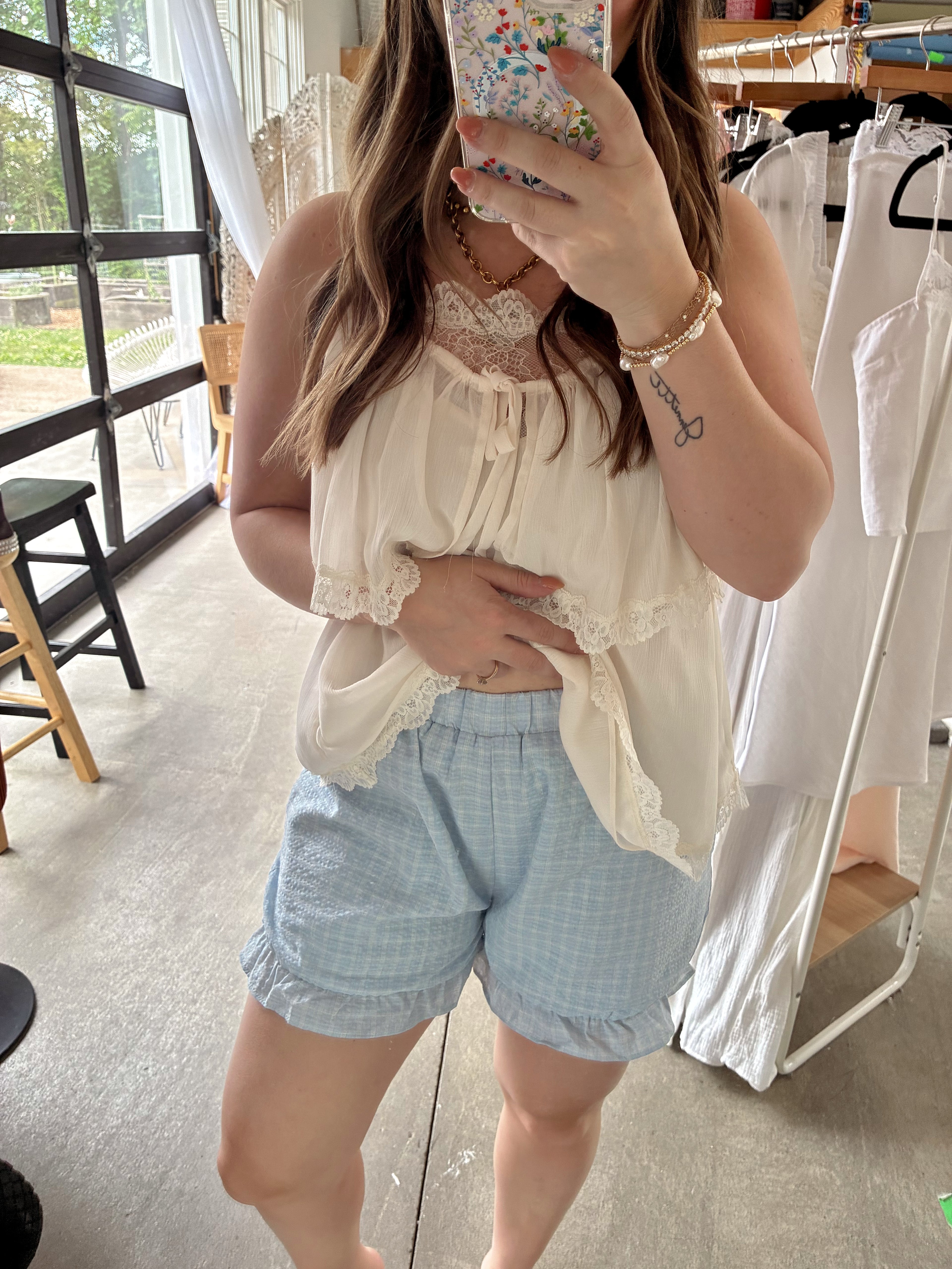 Something Blue Bubble Shorts
