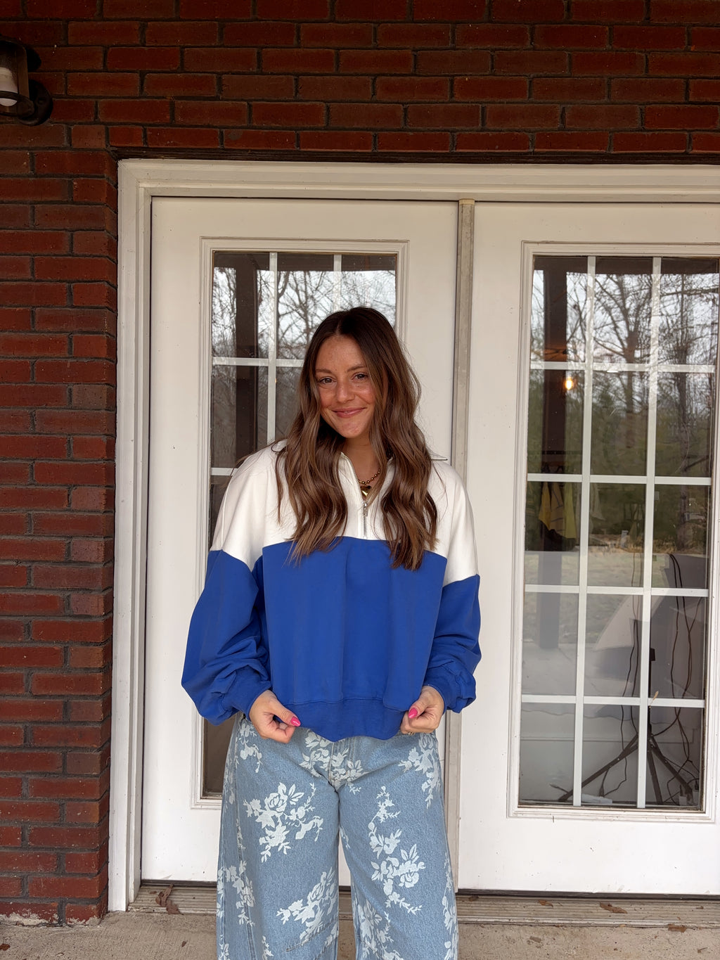 Cozy Cobalt Pullover