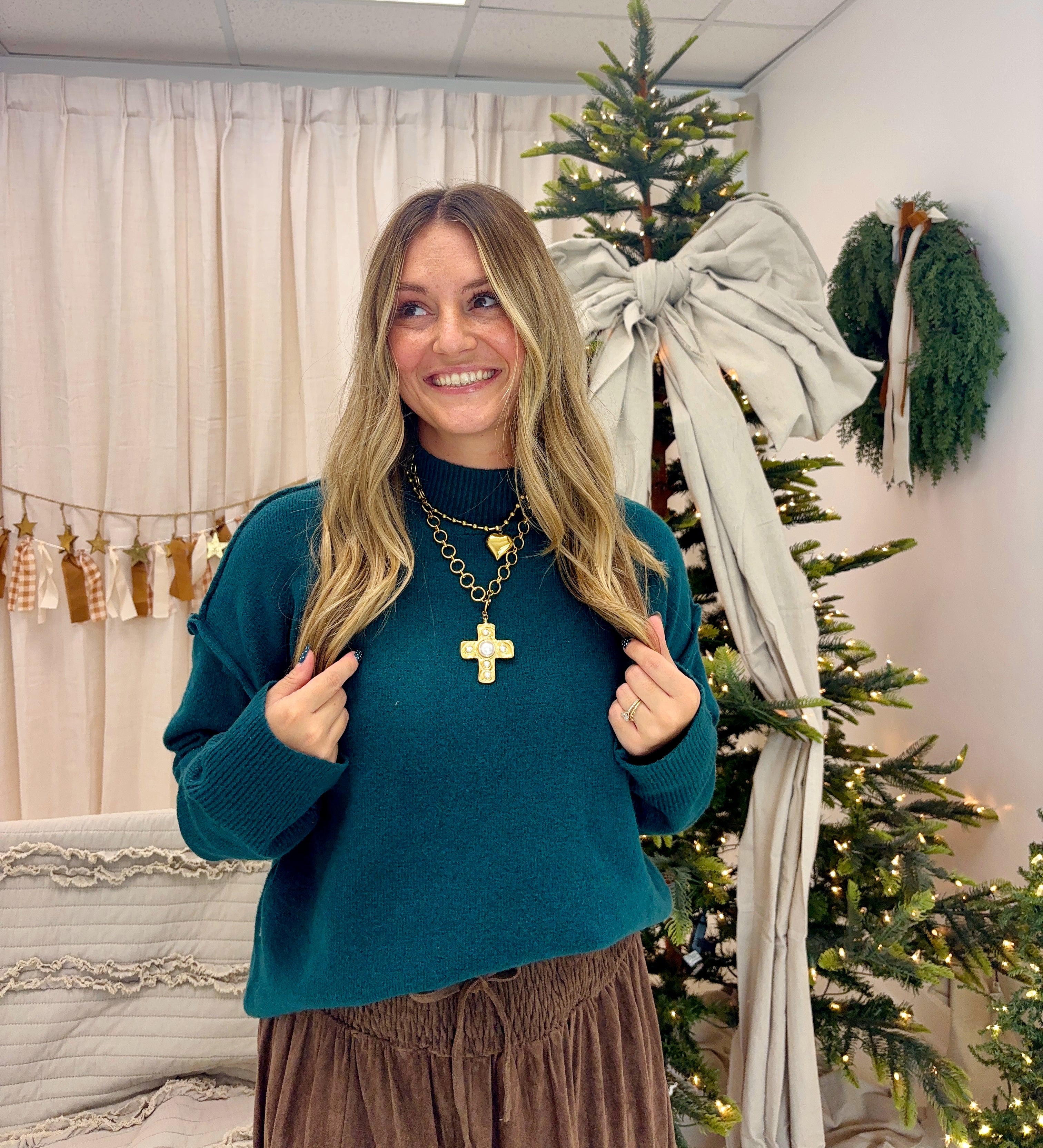 Hunter Mock Neck Sweater