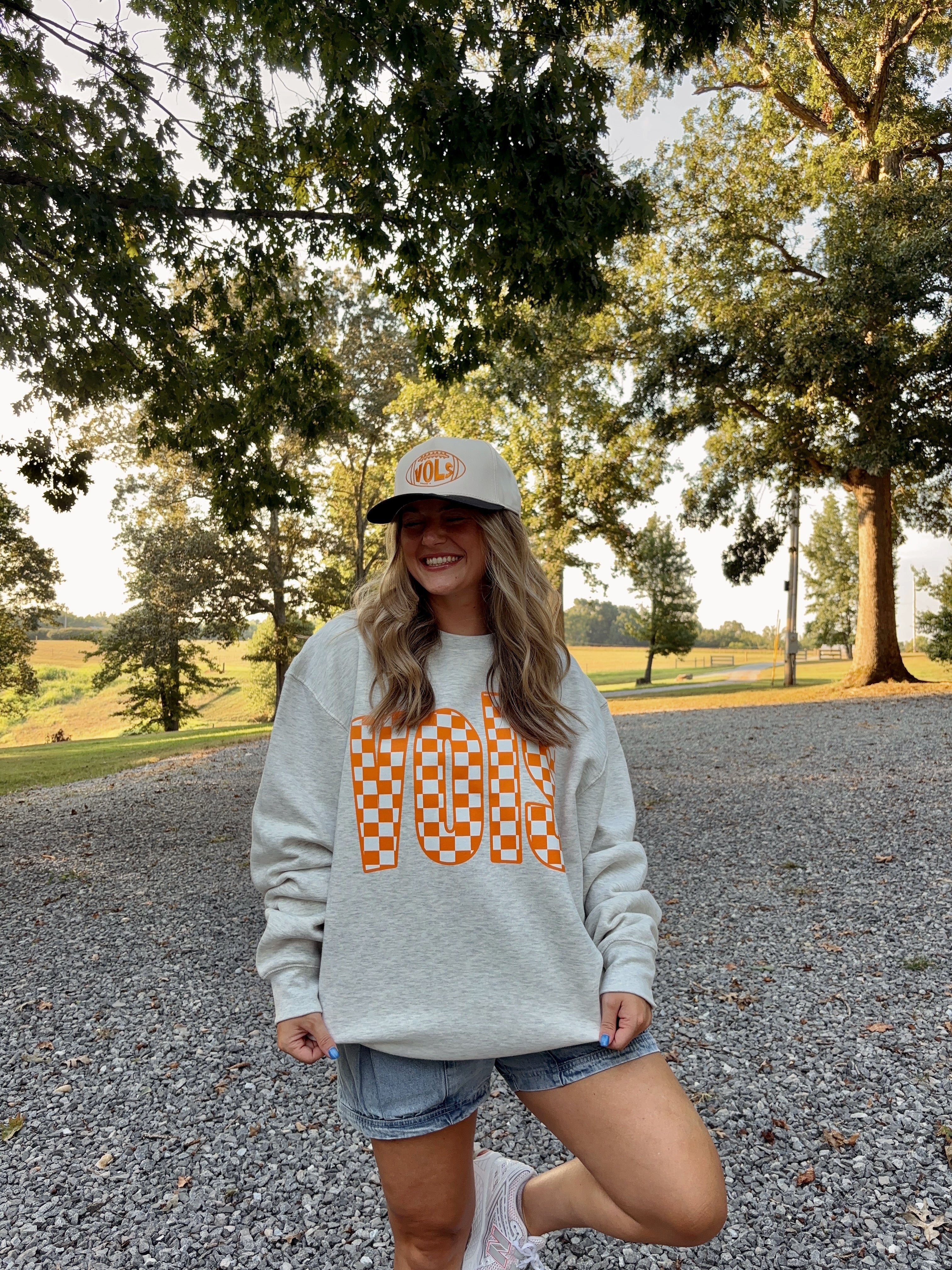 Vols Checkered Sweatshirt