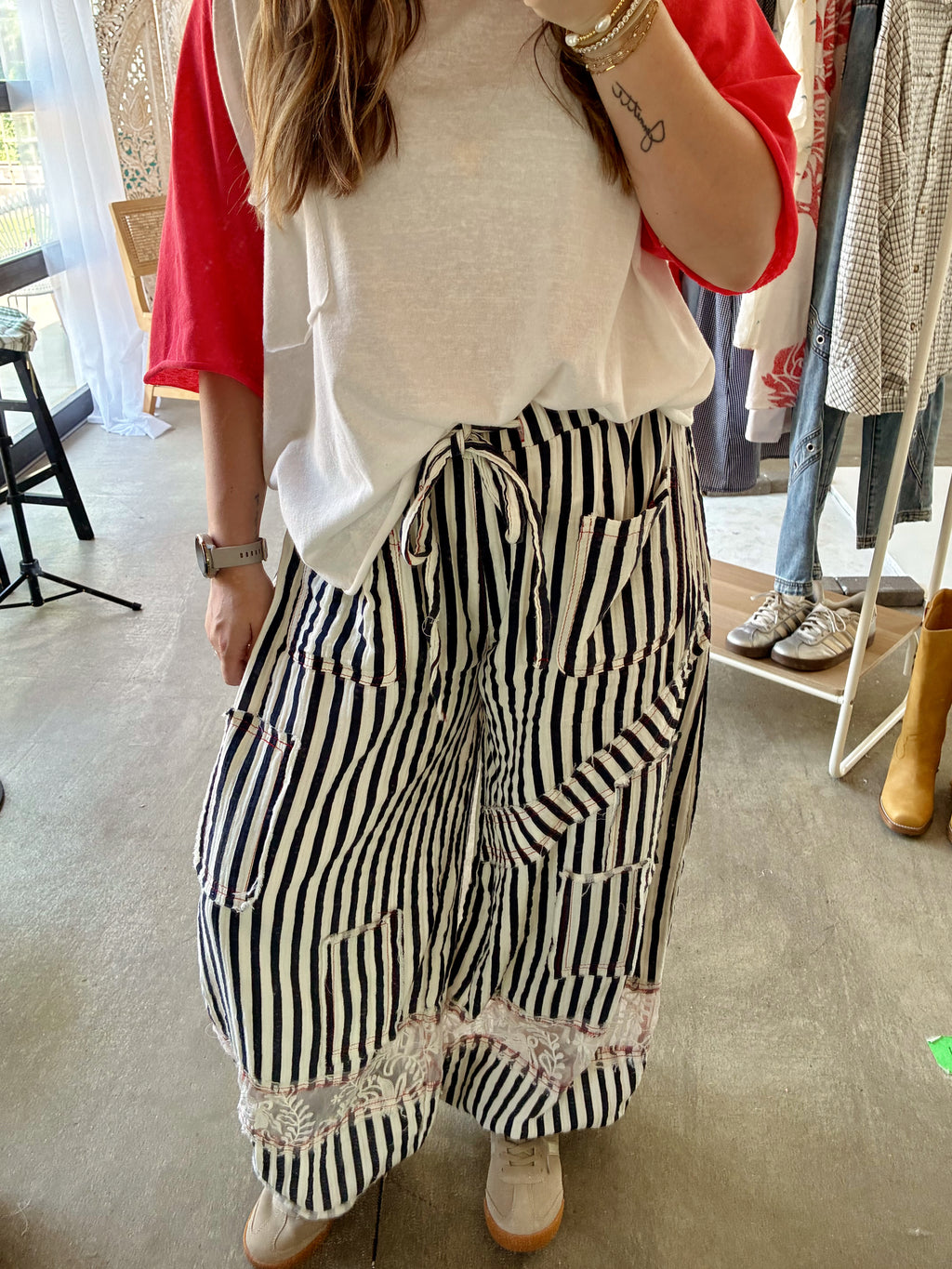 Sailor Striped Joggers