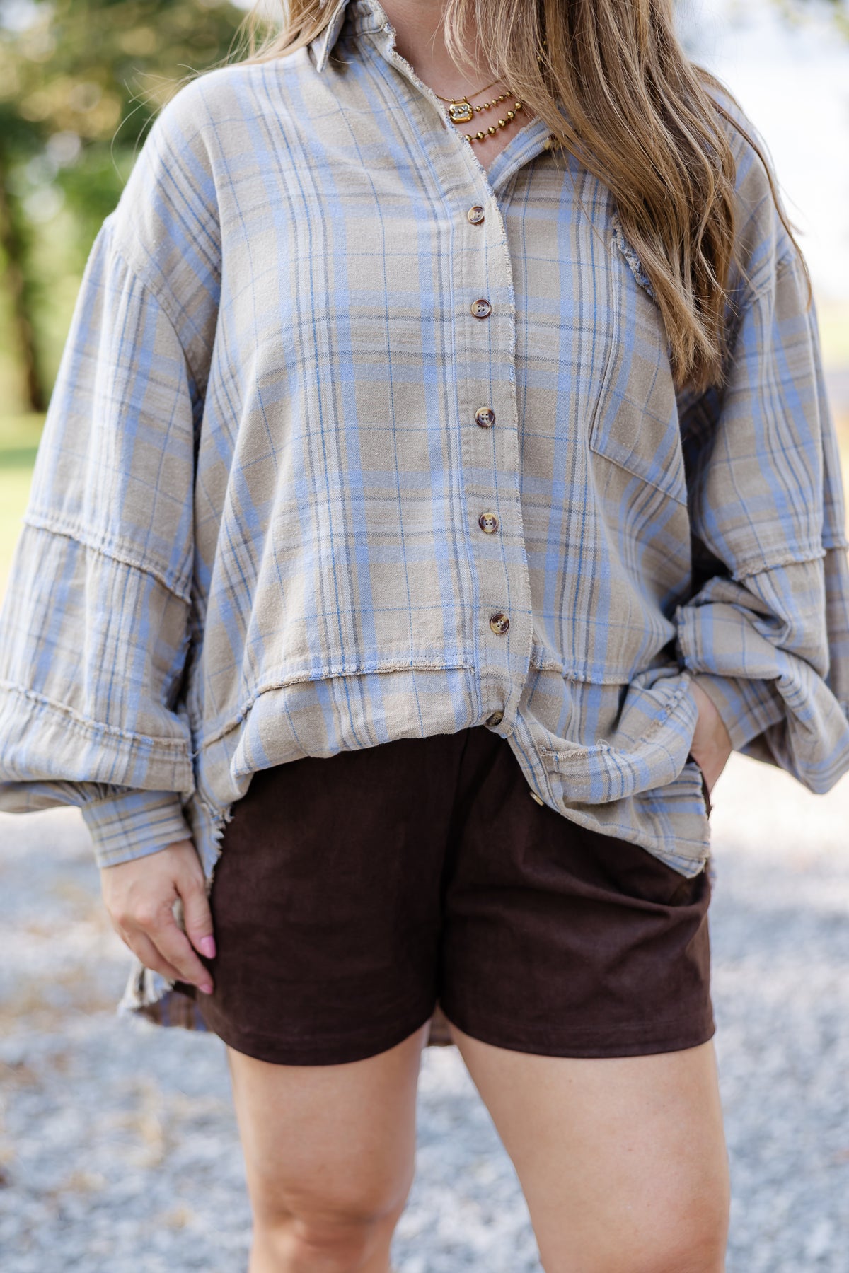 Lookout Suede Shorts