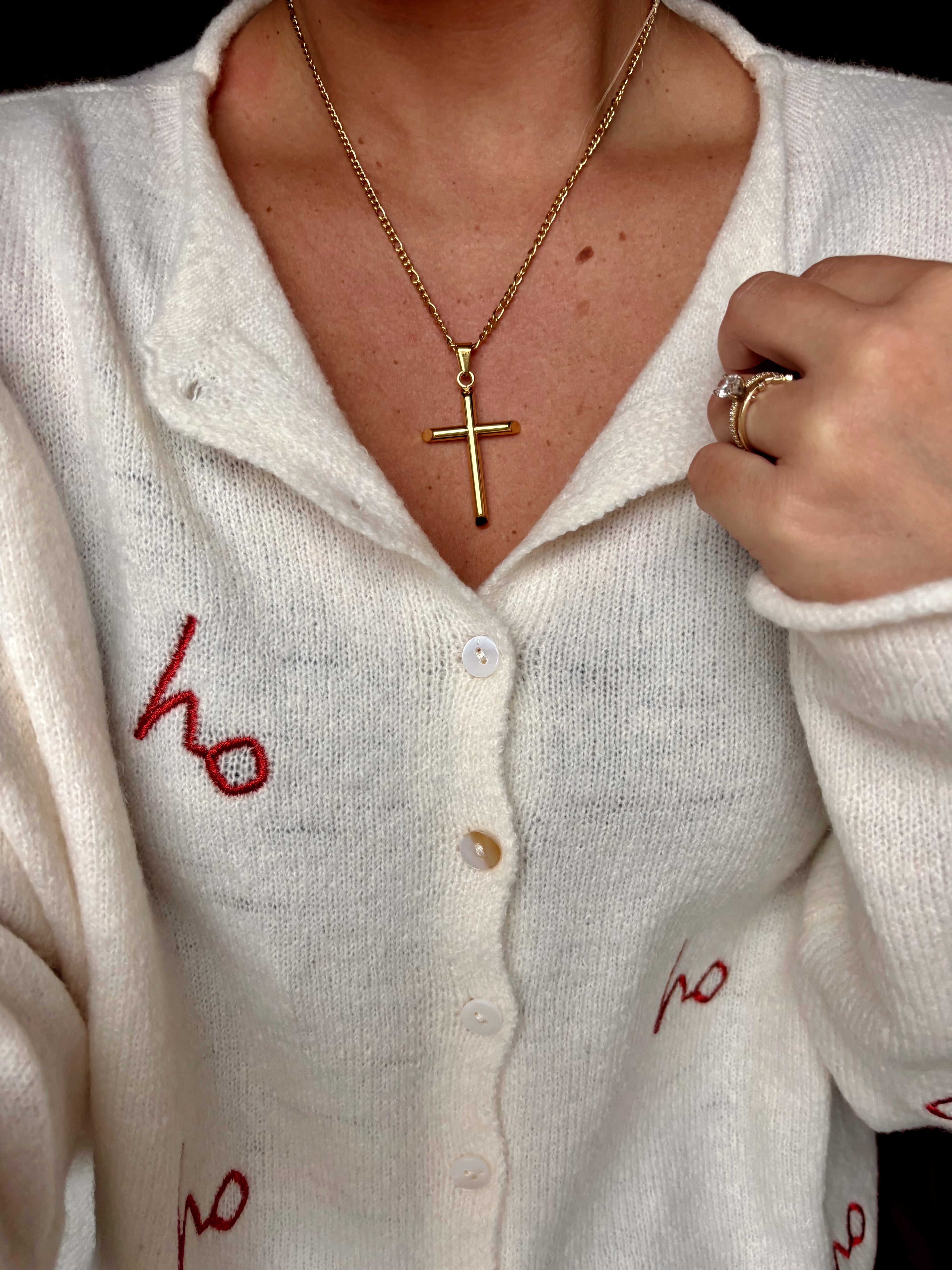 Large Cross Necklace