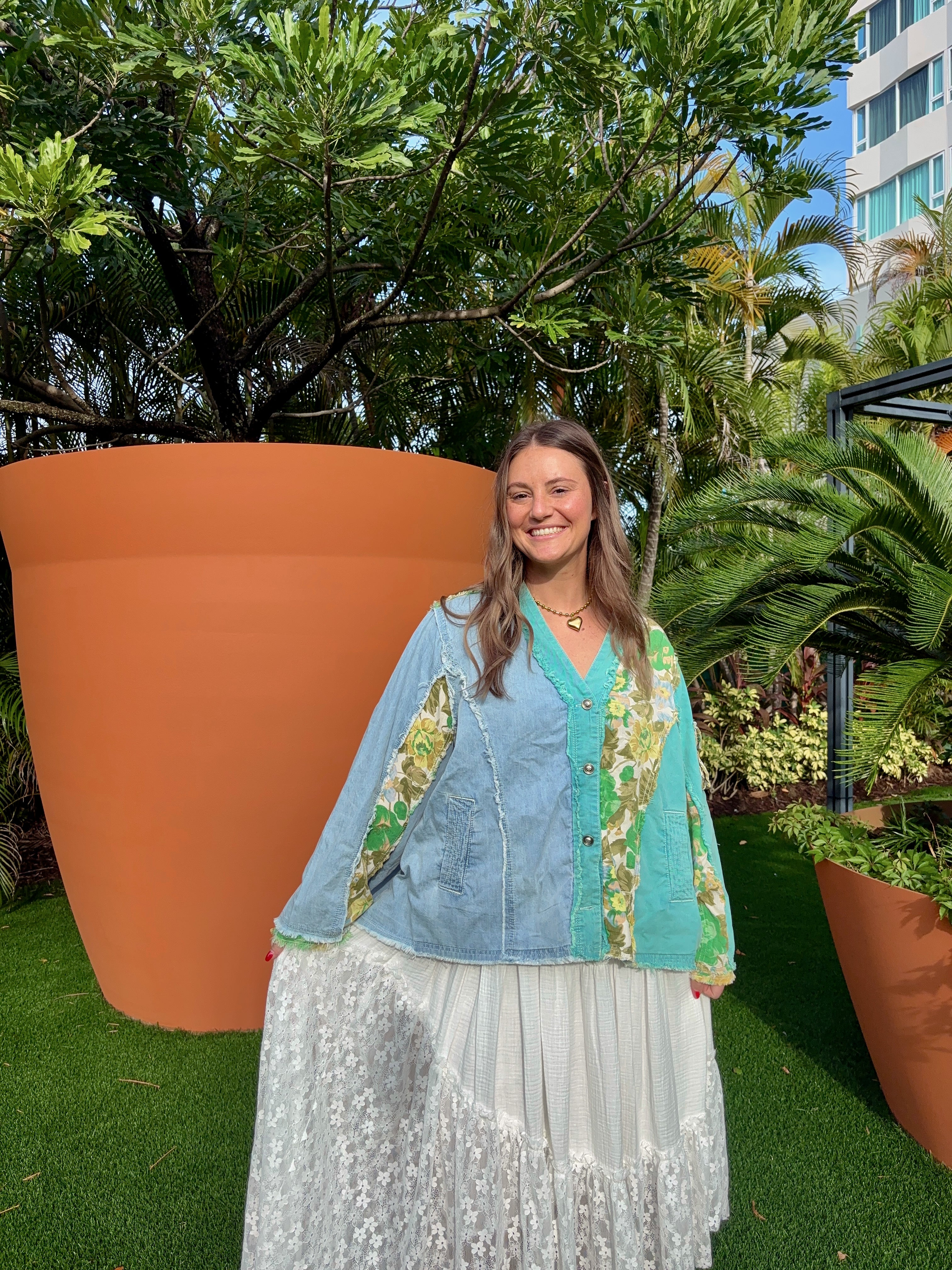 Island Breeze Floral Top