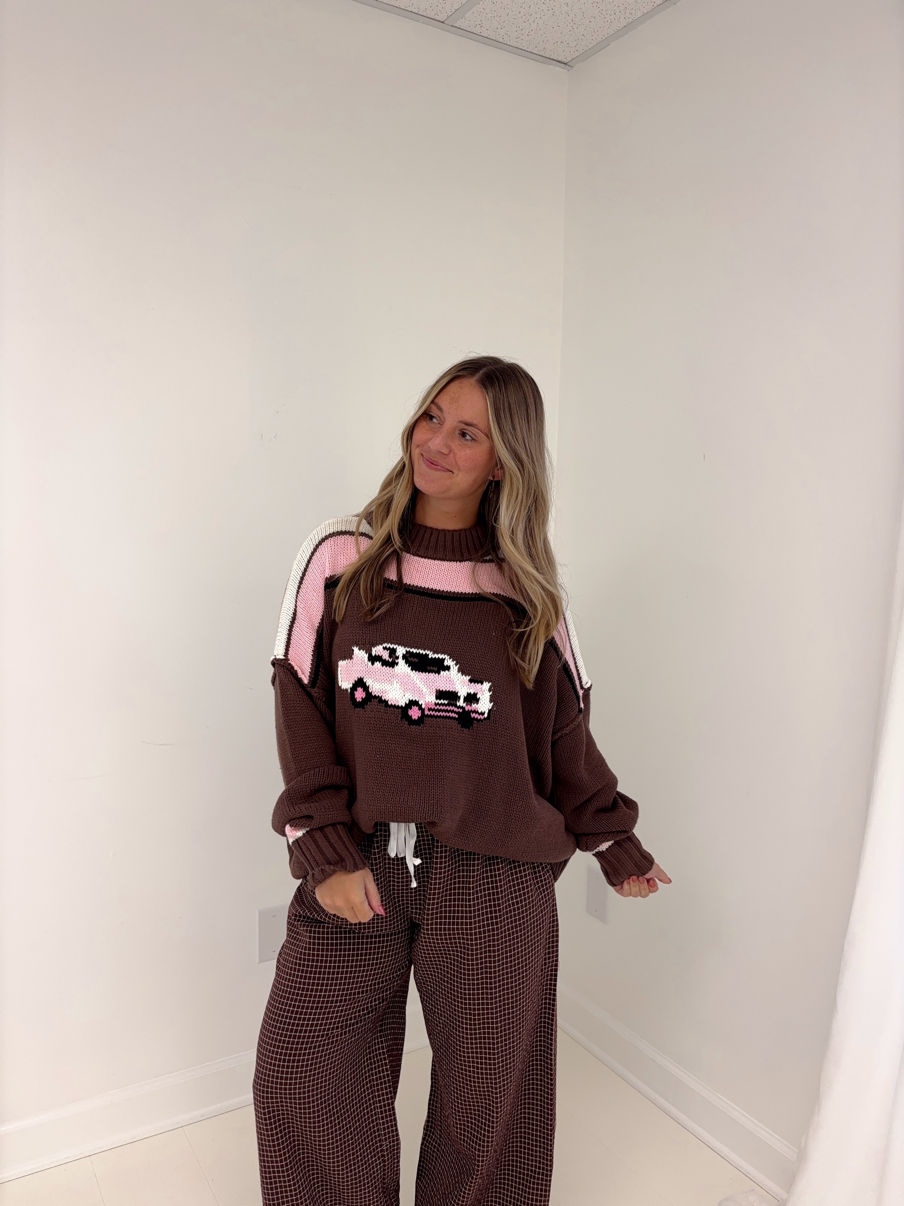 Sweet Jean Car Sweater