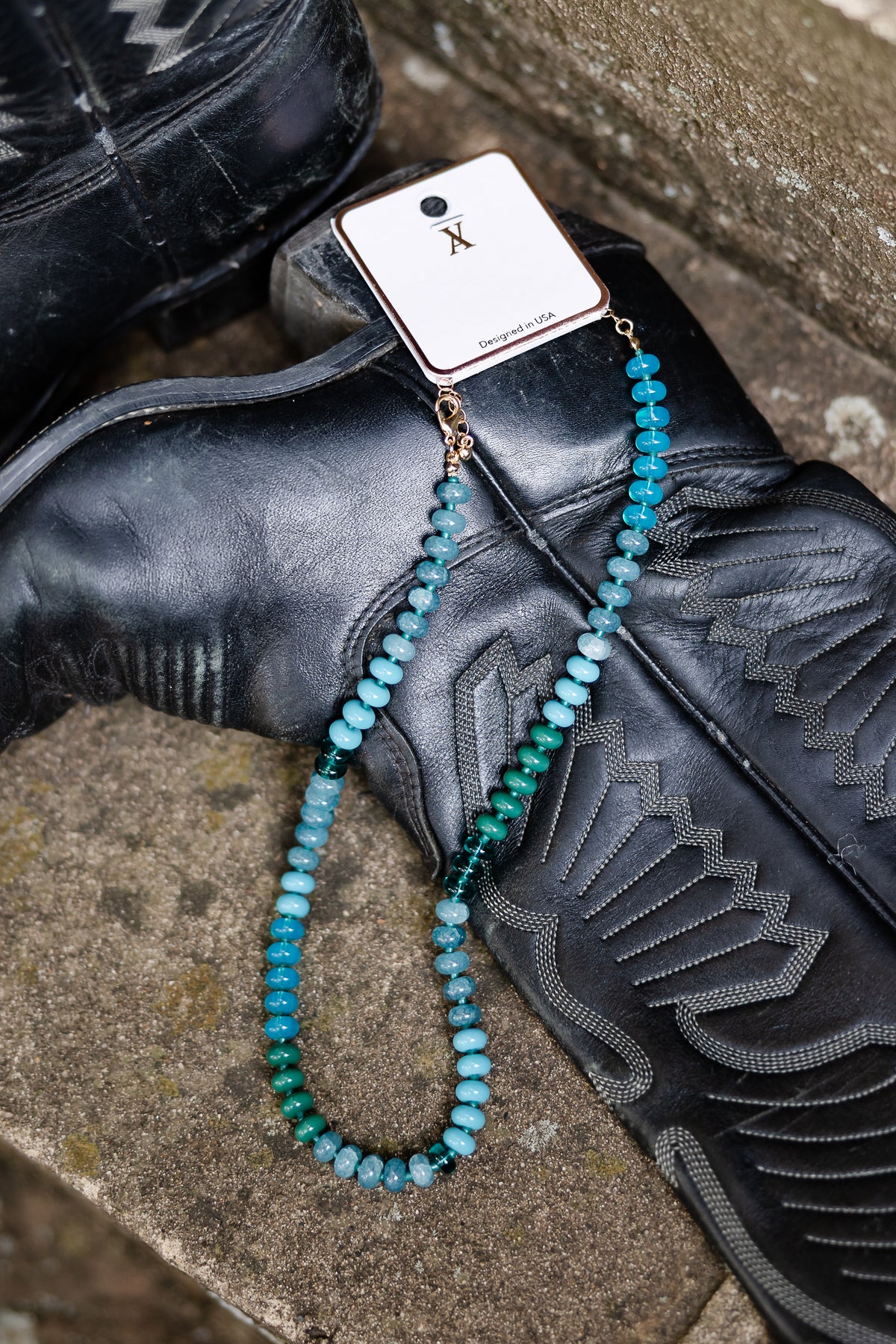Turquoise Beaded Necklace