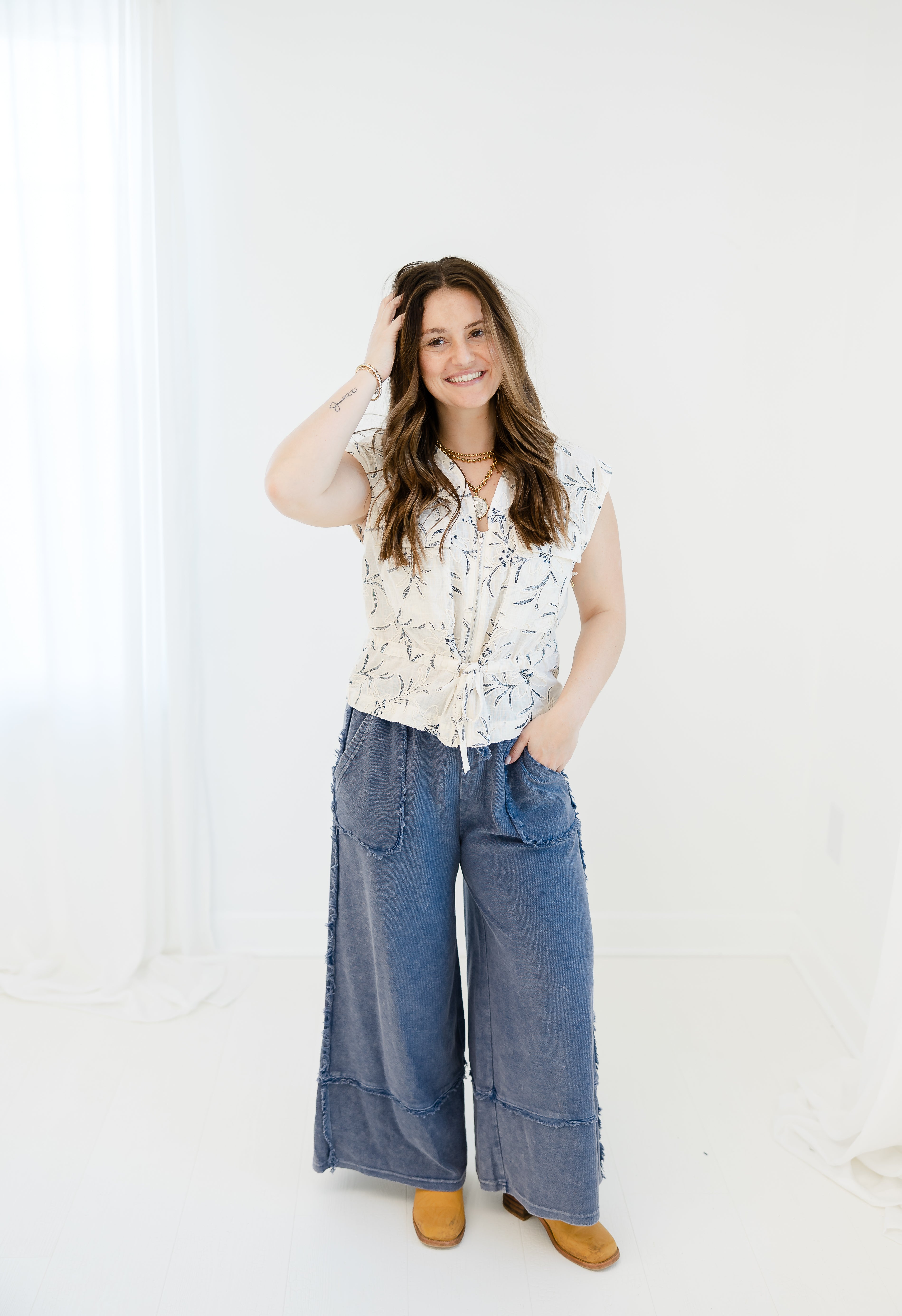 Breezy Floral Blouse