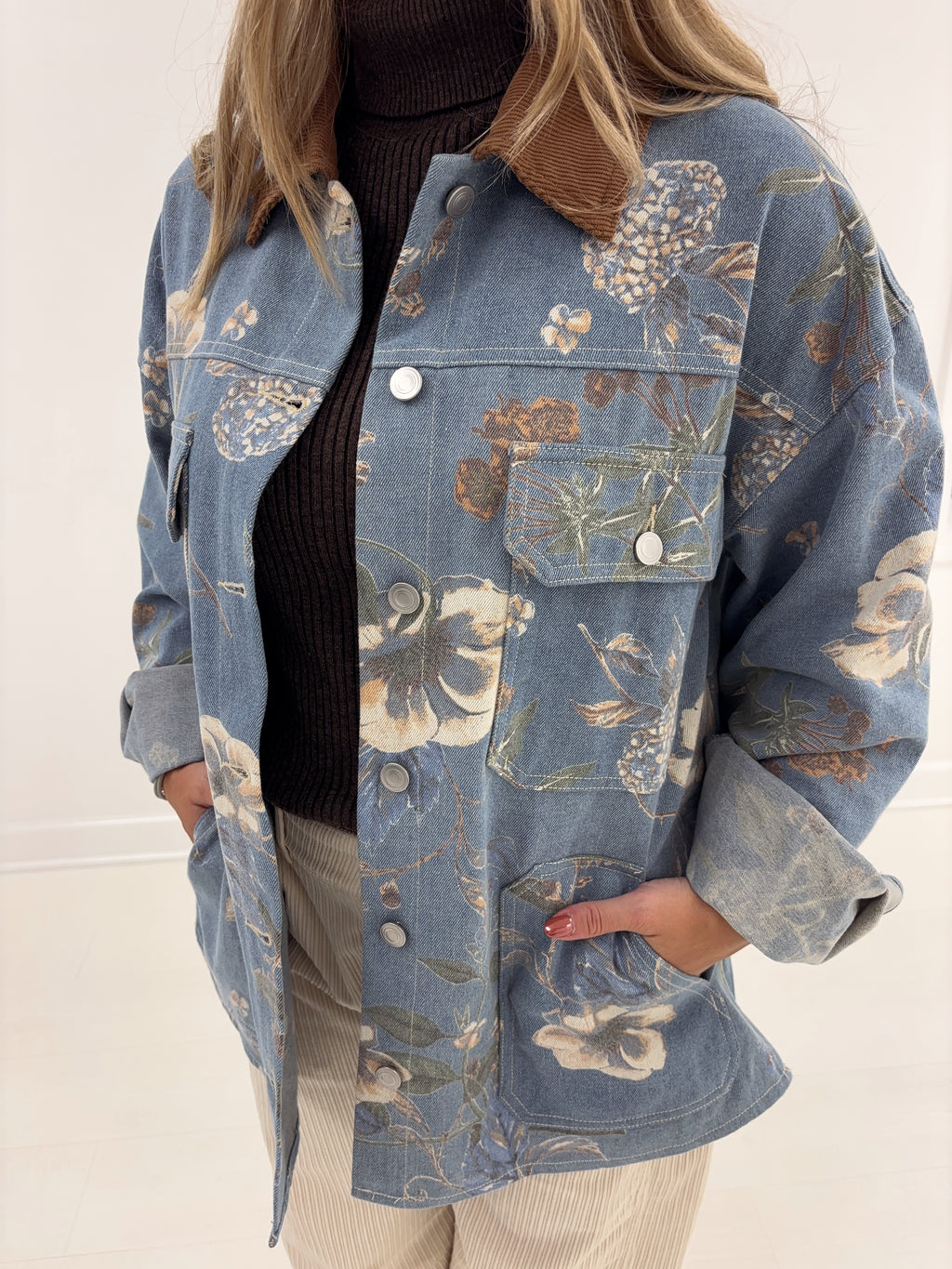 Finley Floral Barn Jacket