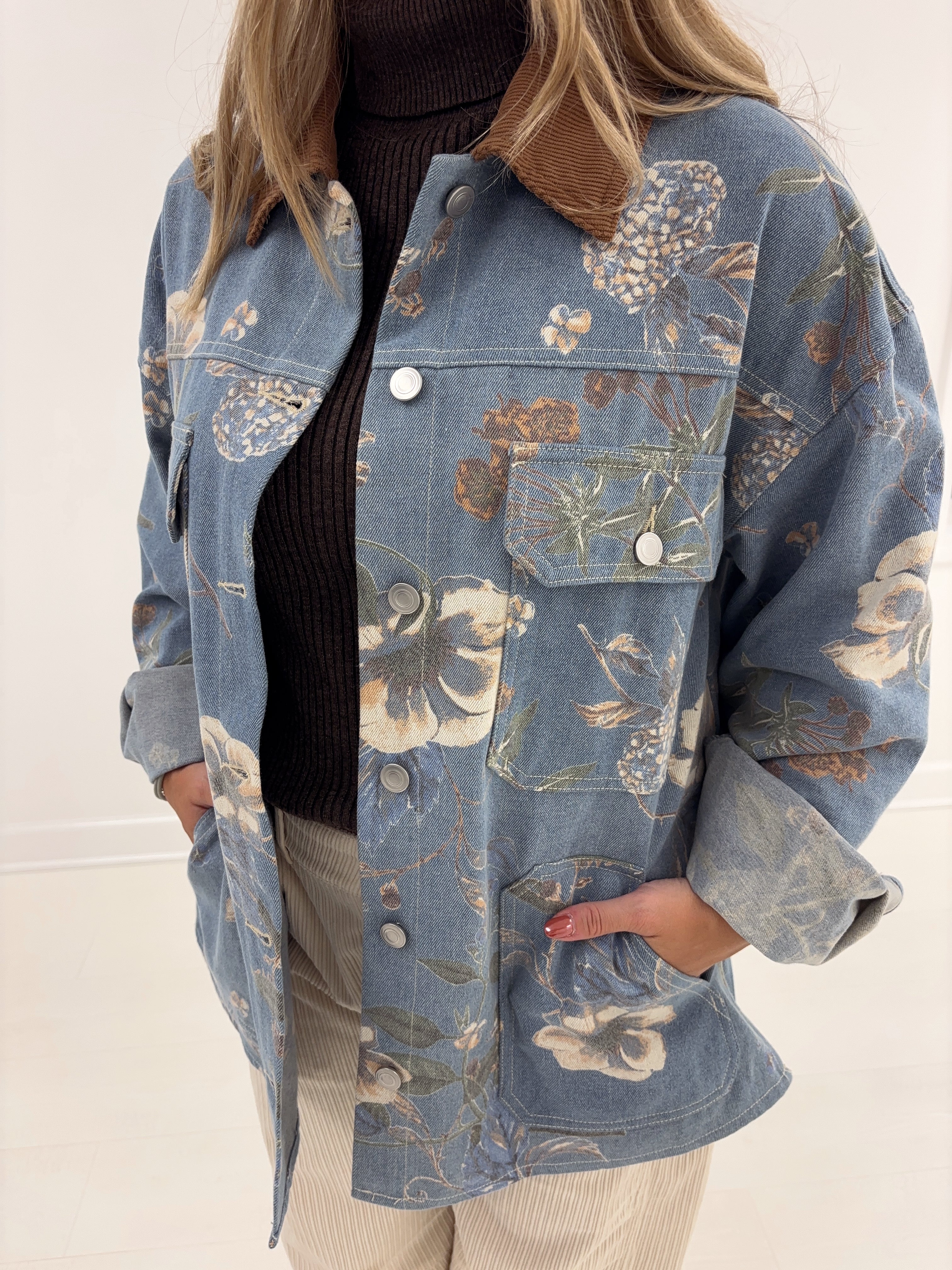 Finley Floral Barn Jacket