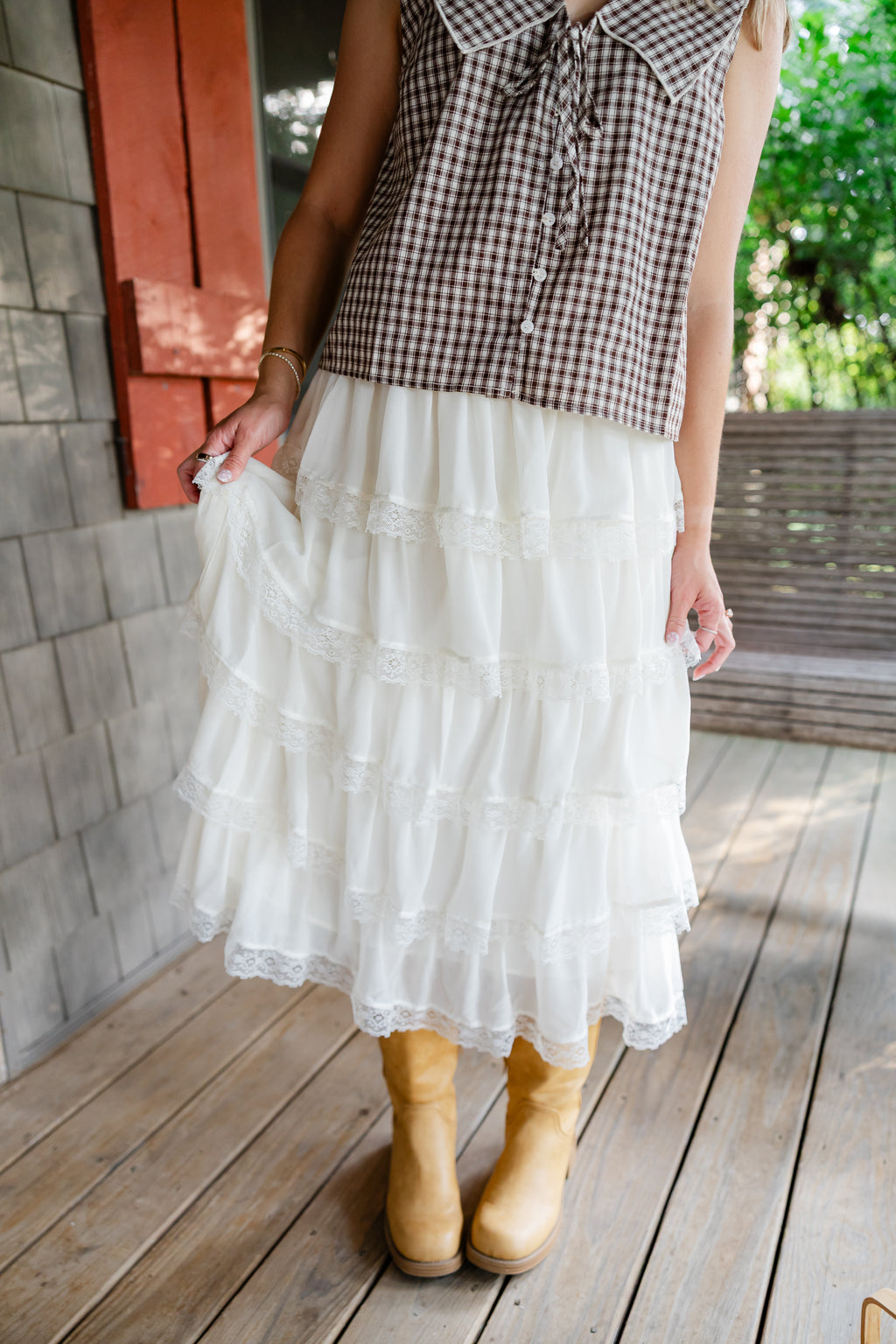 Fresh Air Tiered Skirt