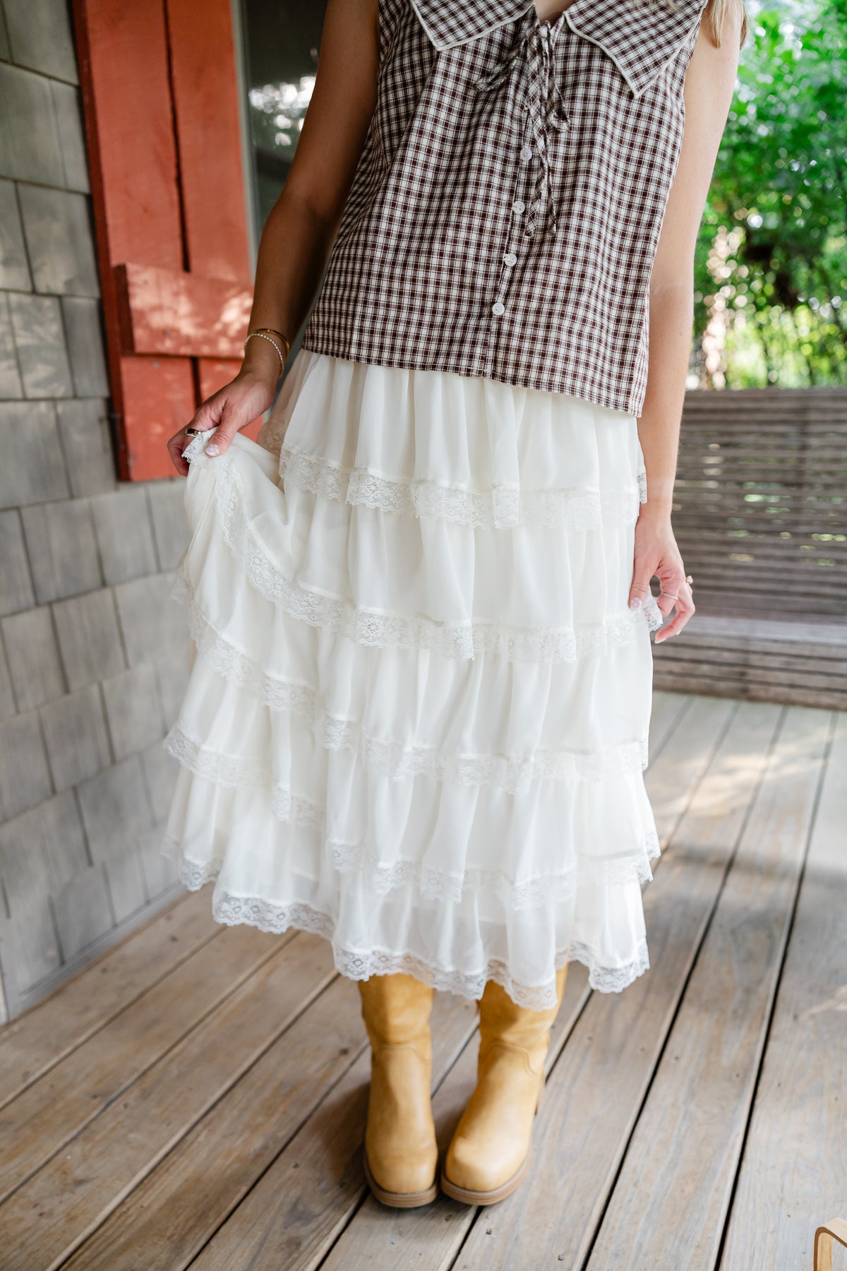 Fresh Air Tiered Skirt