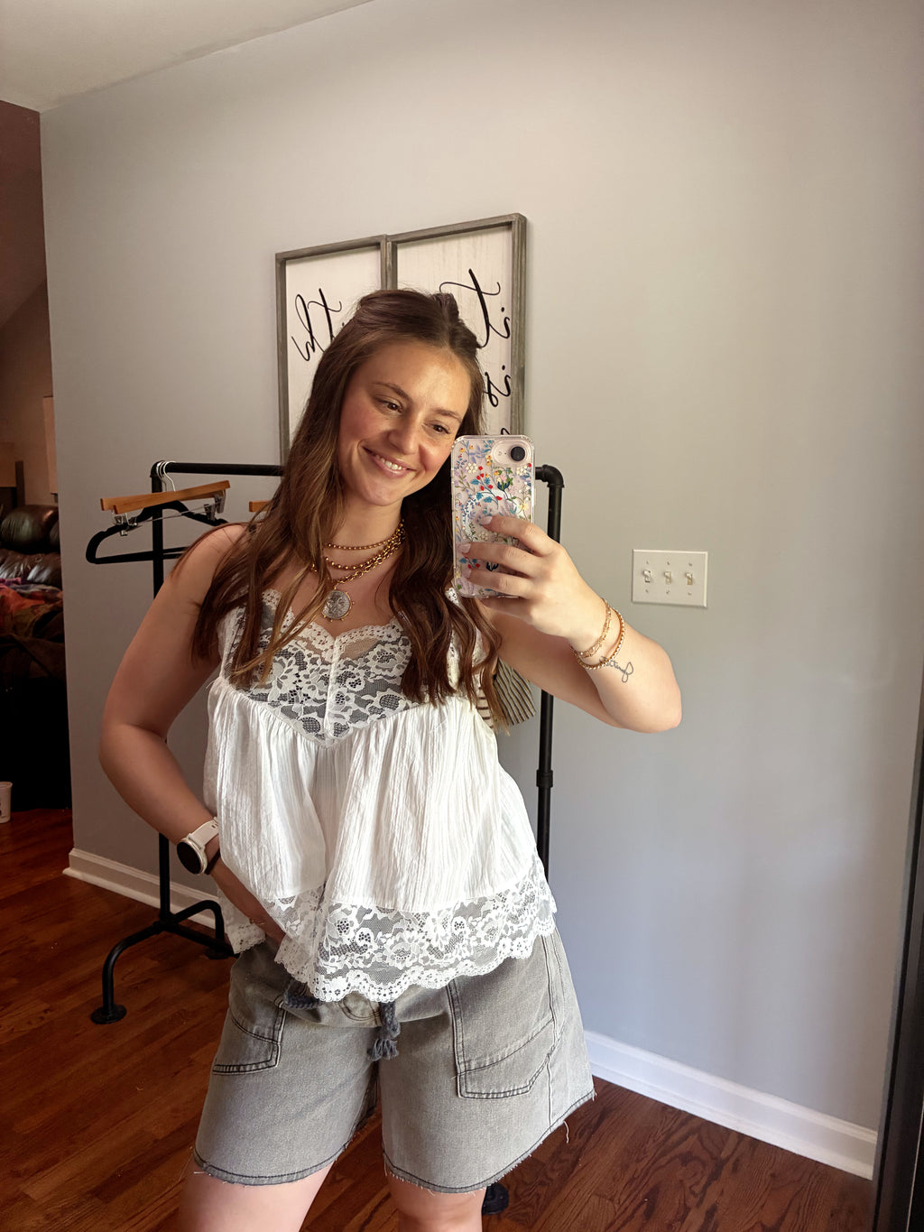 Bare Breeze Lace Cami
