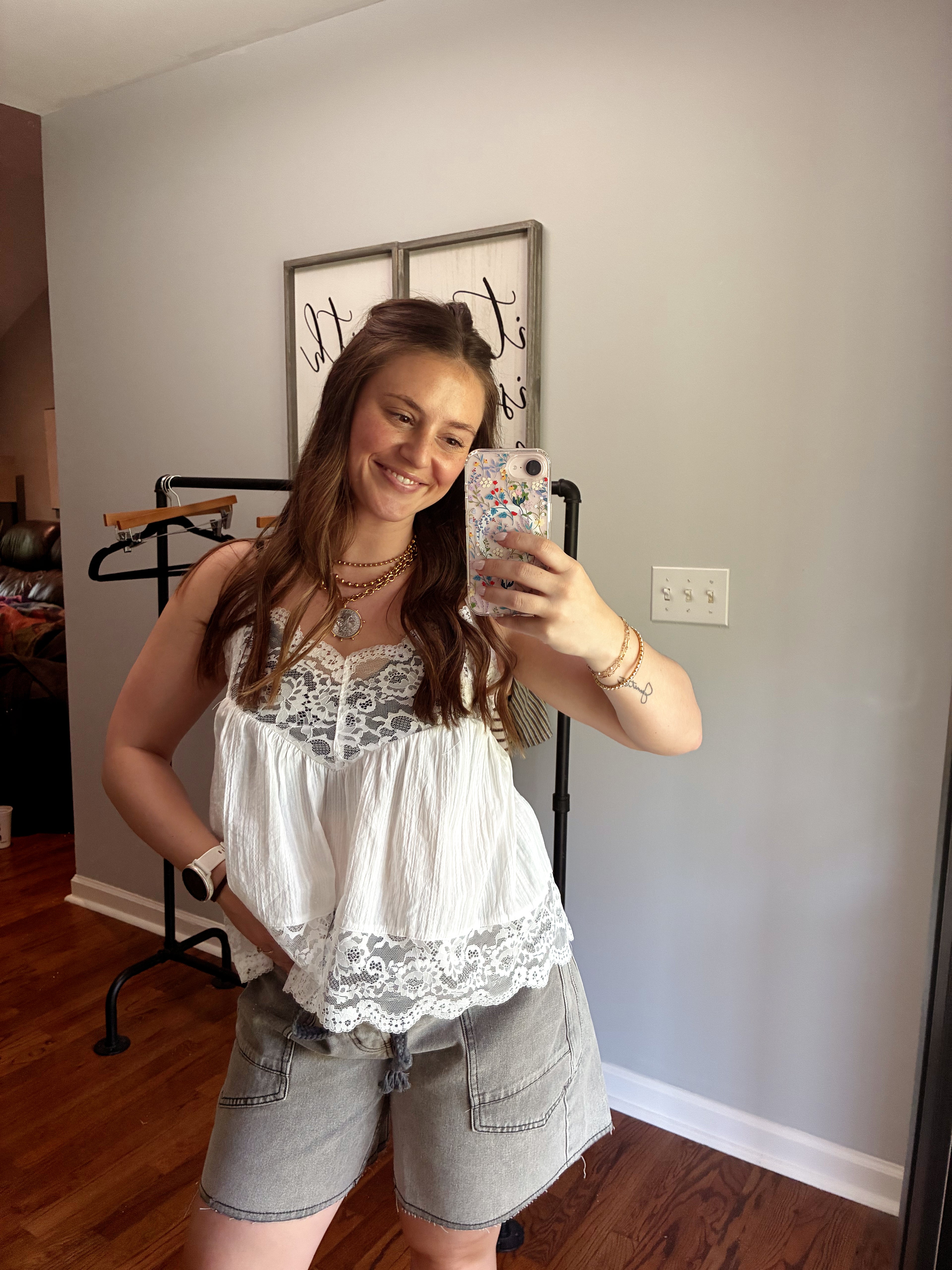 Bare Breeze Lace Cami