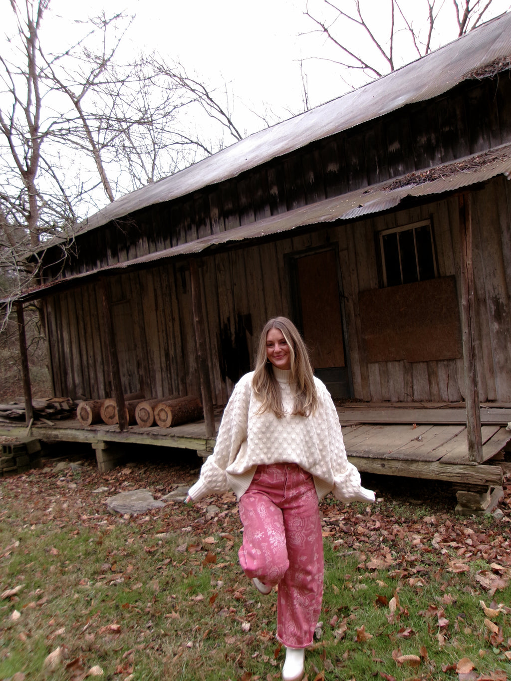 Rosie Bandana Barrel Jeans