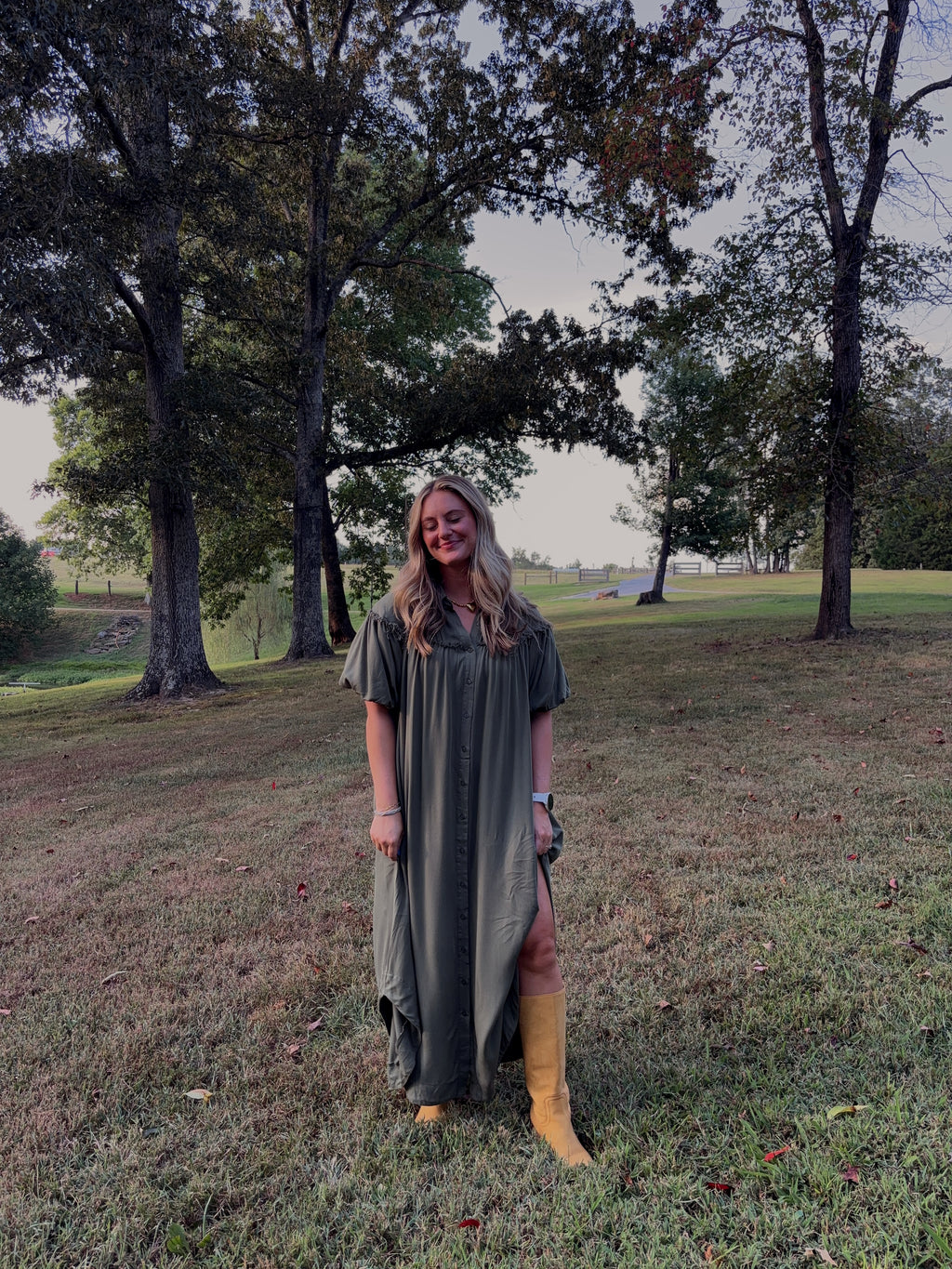 Matcha Midi Dress