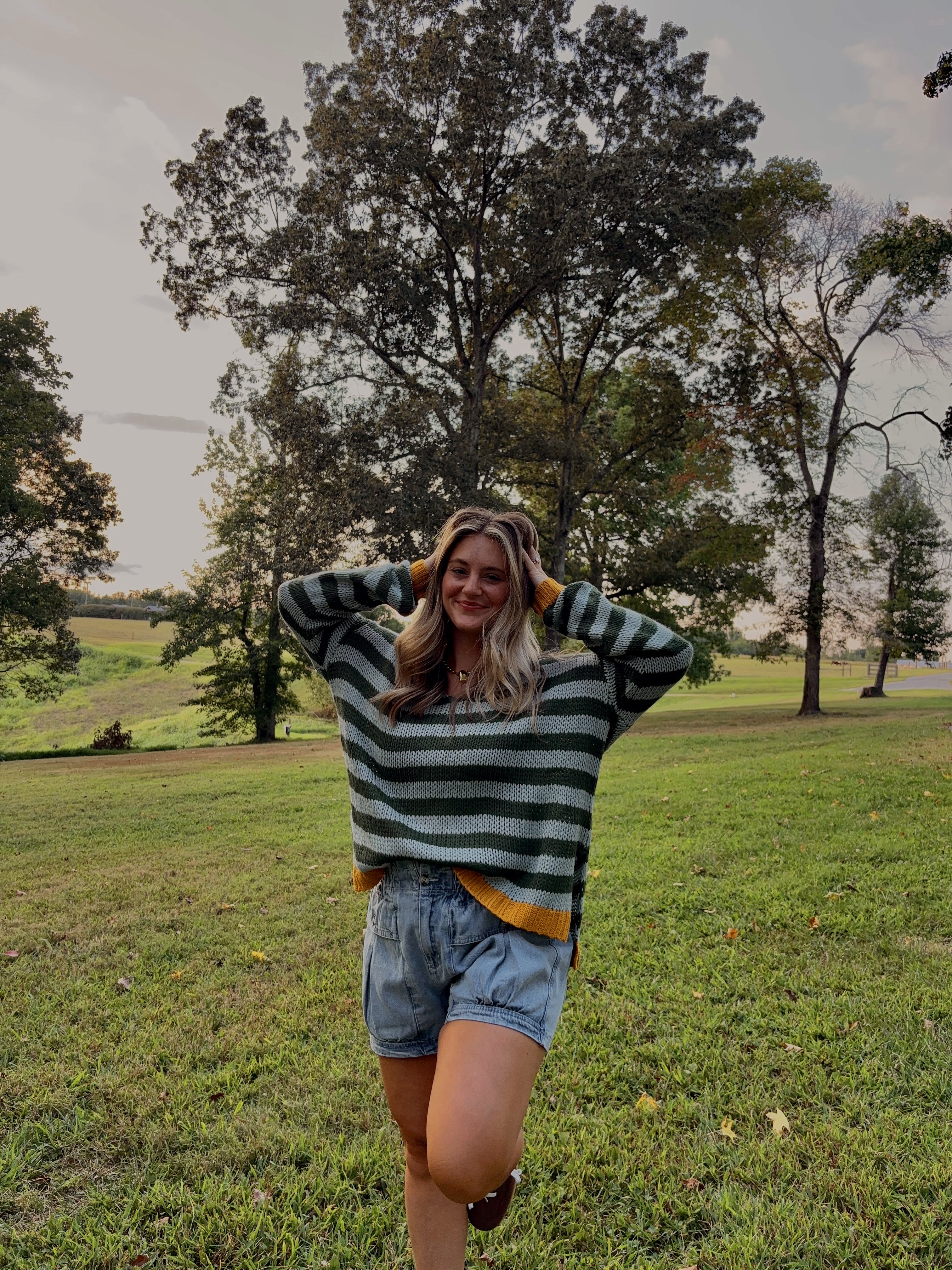 Jenson Jolly Green Sweater