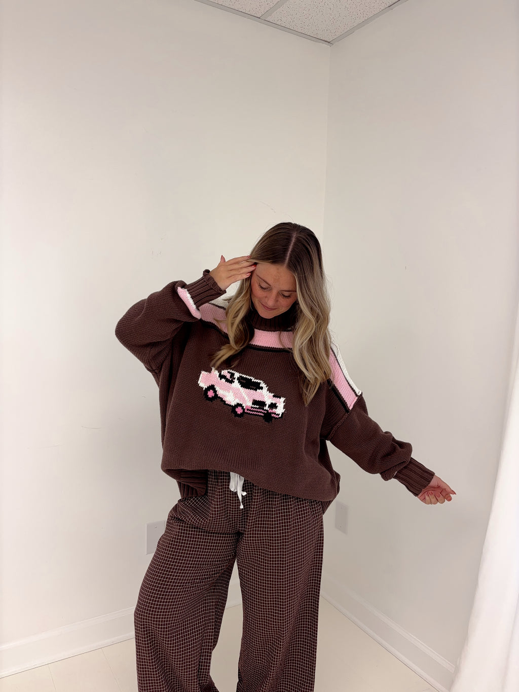 Sweet Jean Car Sweater