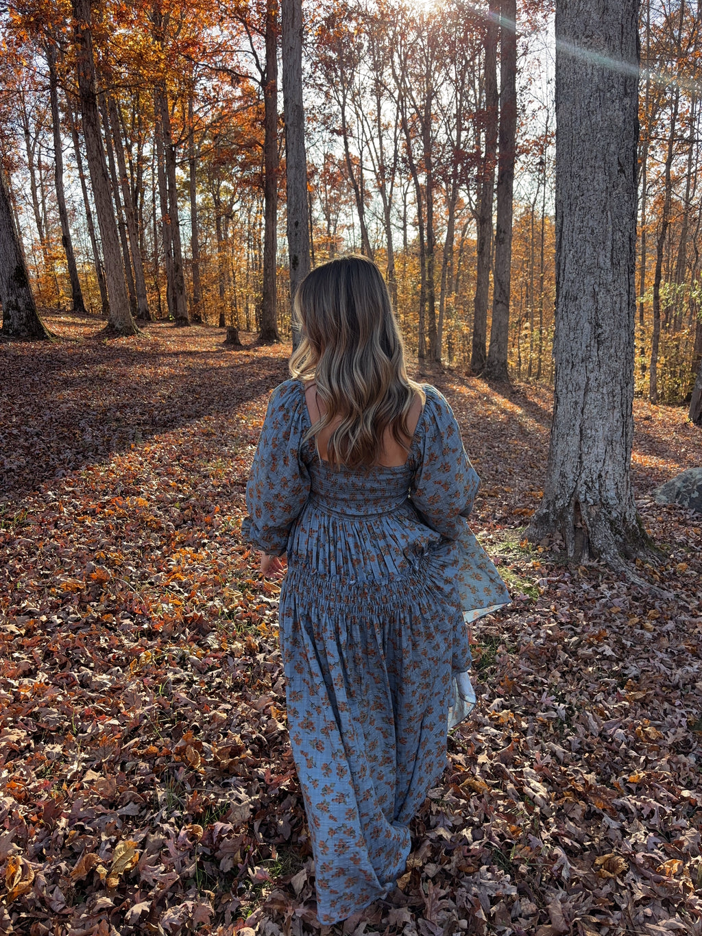 Falling For You Floral Dress