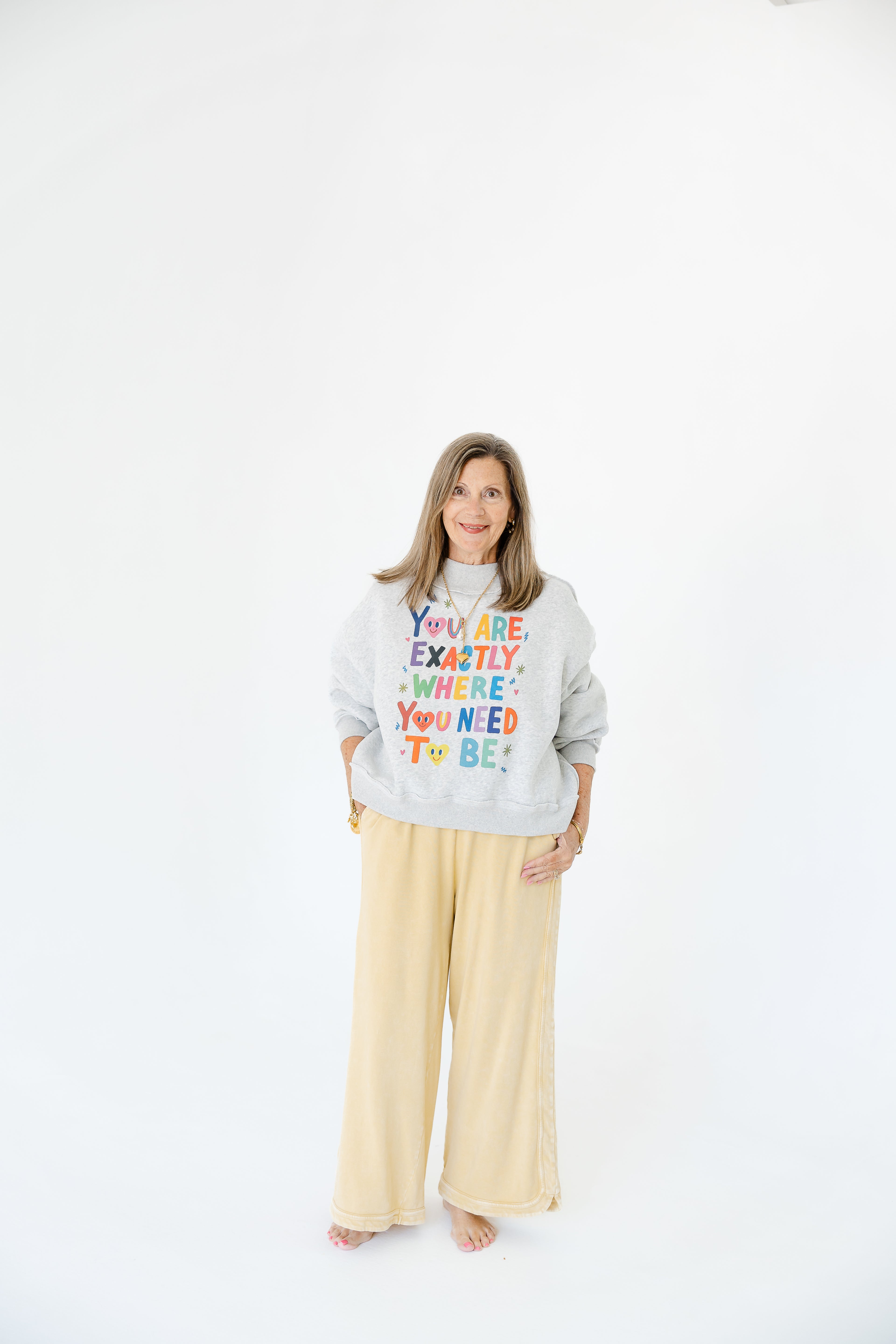 Lemon Trim Pants