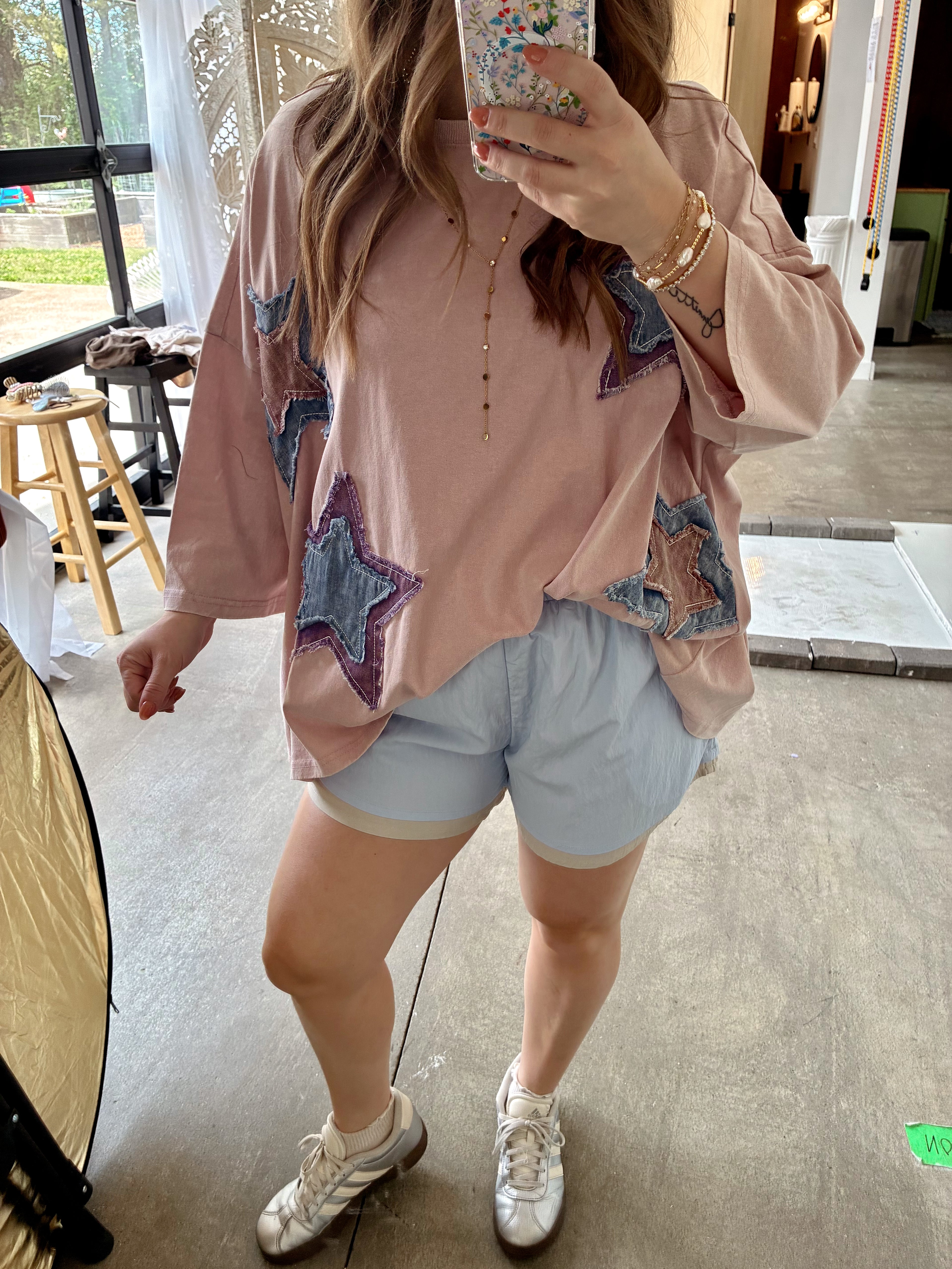 Blue Skies Layered Shorts