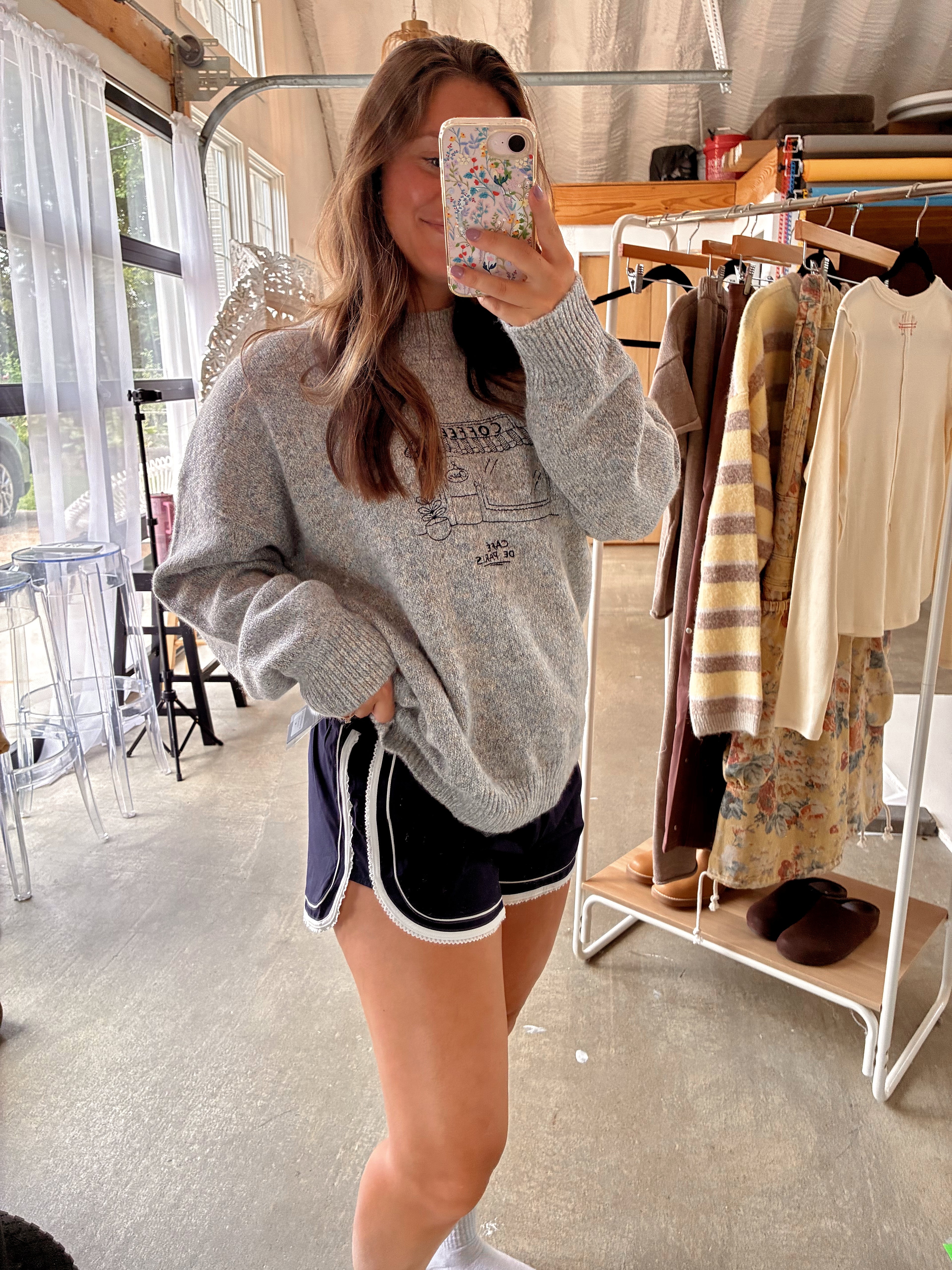 Navie Lace Casual Shorts