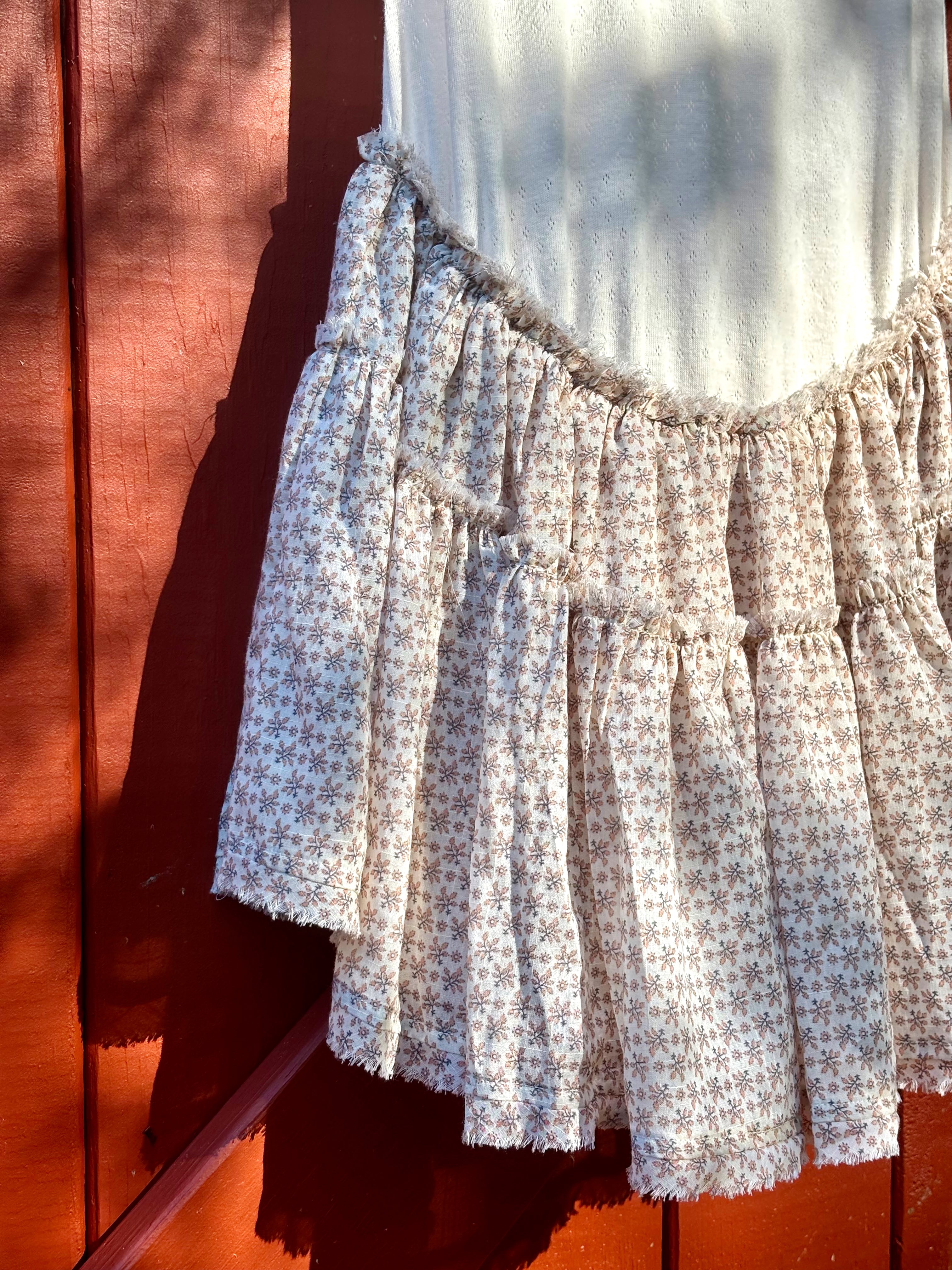 Remi Ruffle Floral Bodice Top