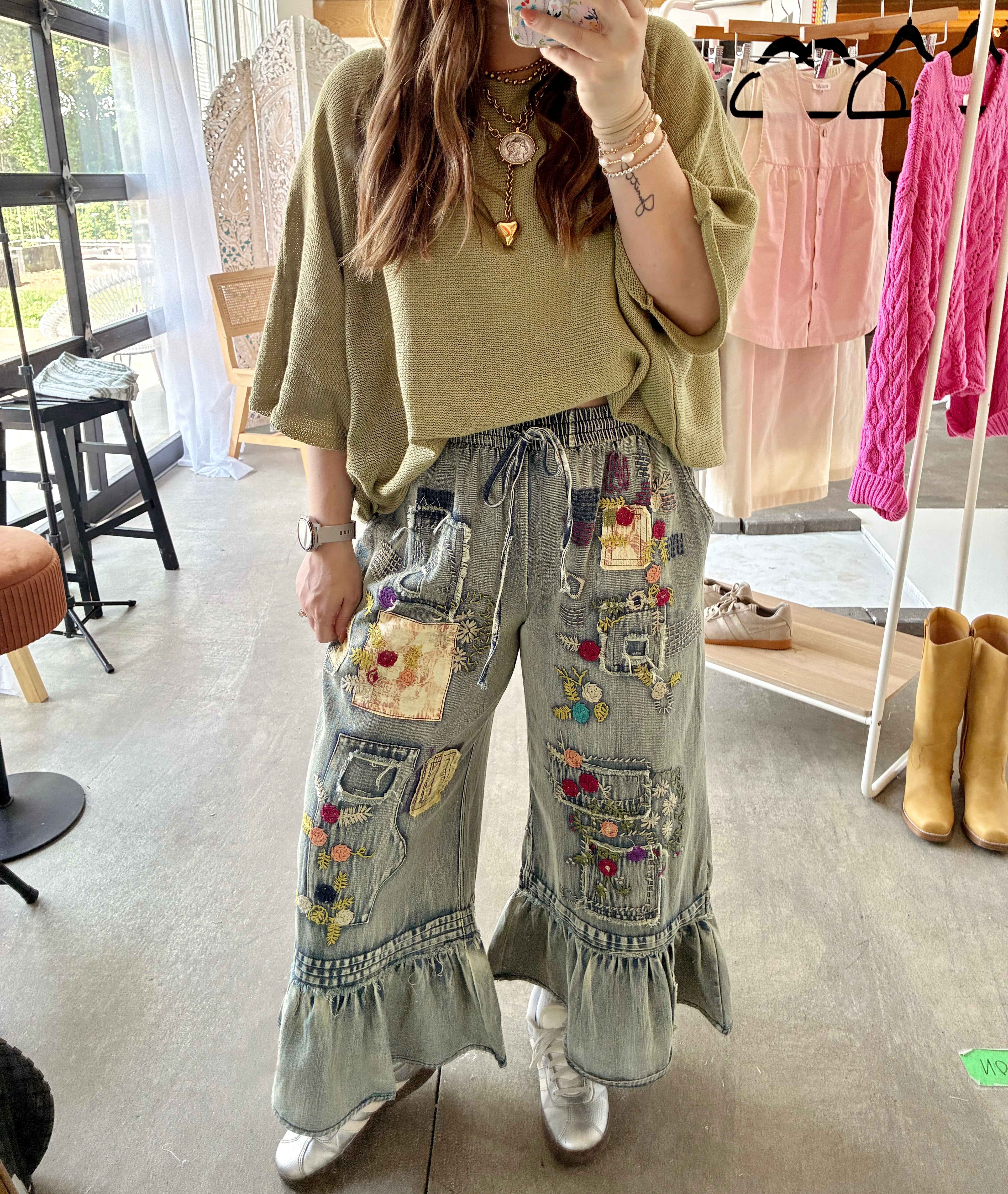 Patchwork Piece Bloomers