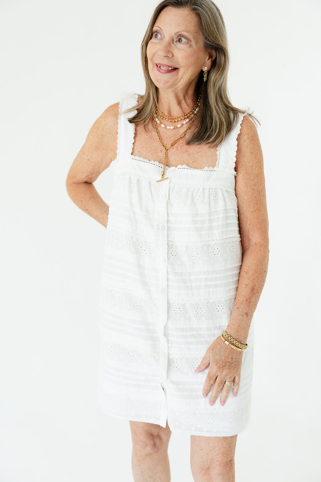 Made in America Eyelet Dress
