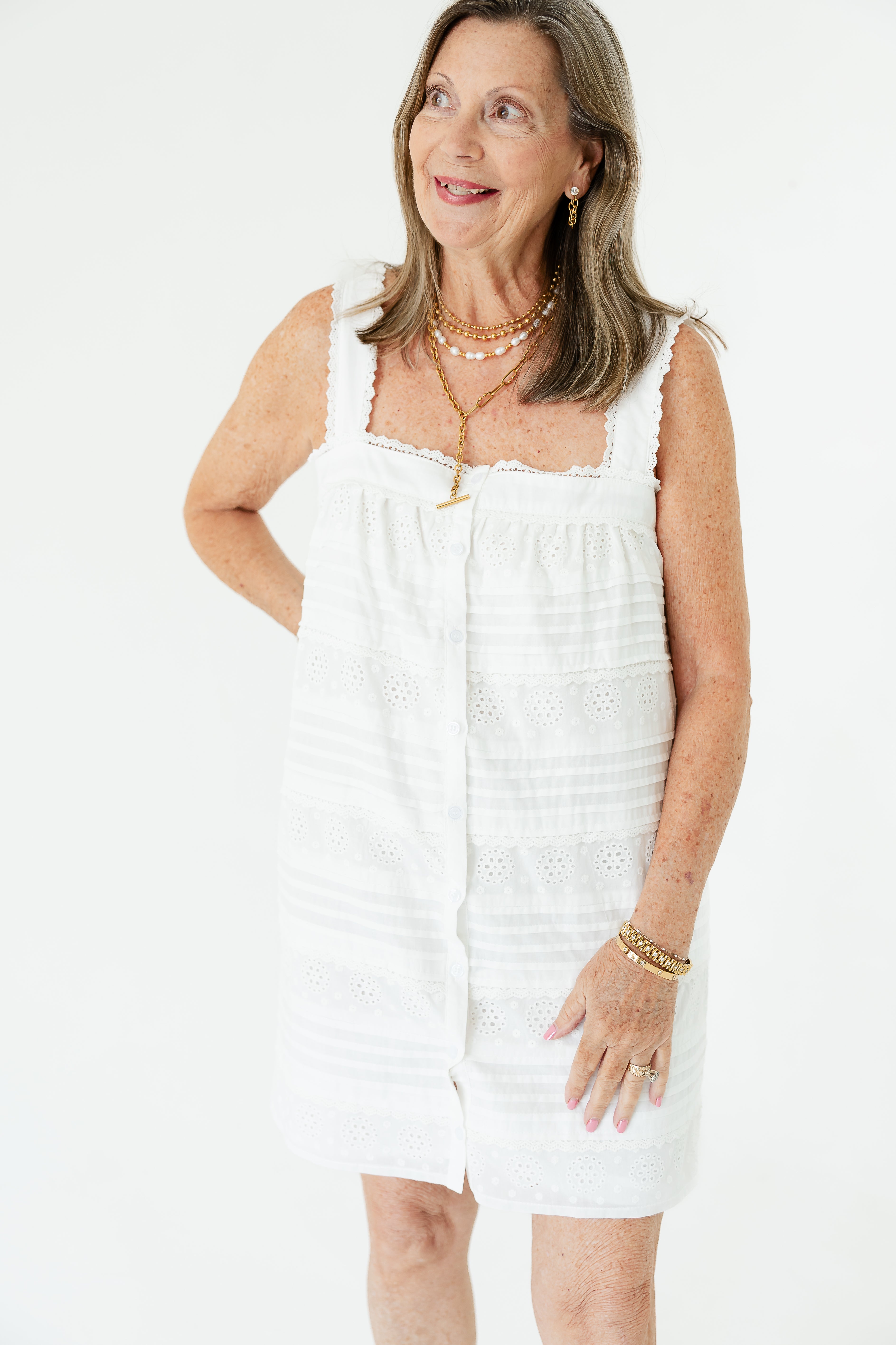 Made in America Eyelet Dress