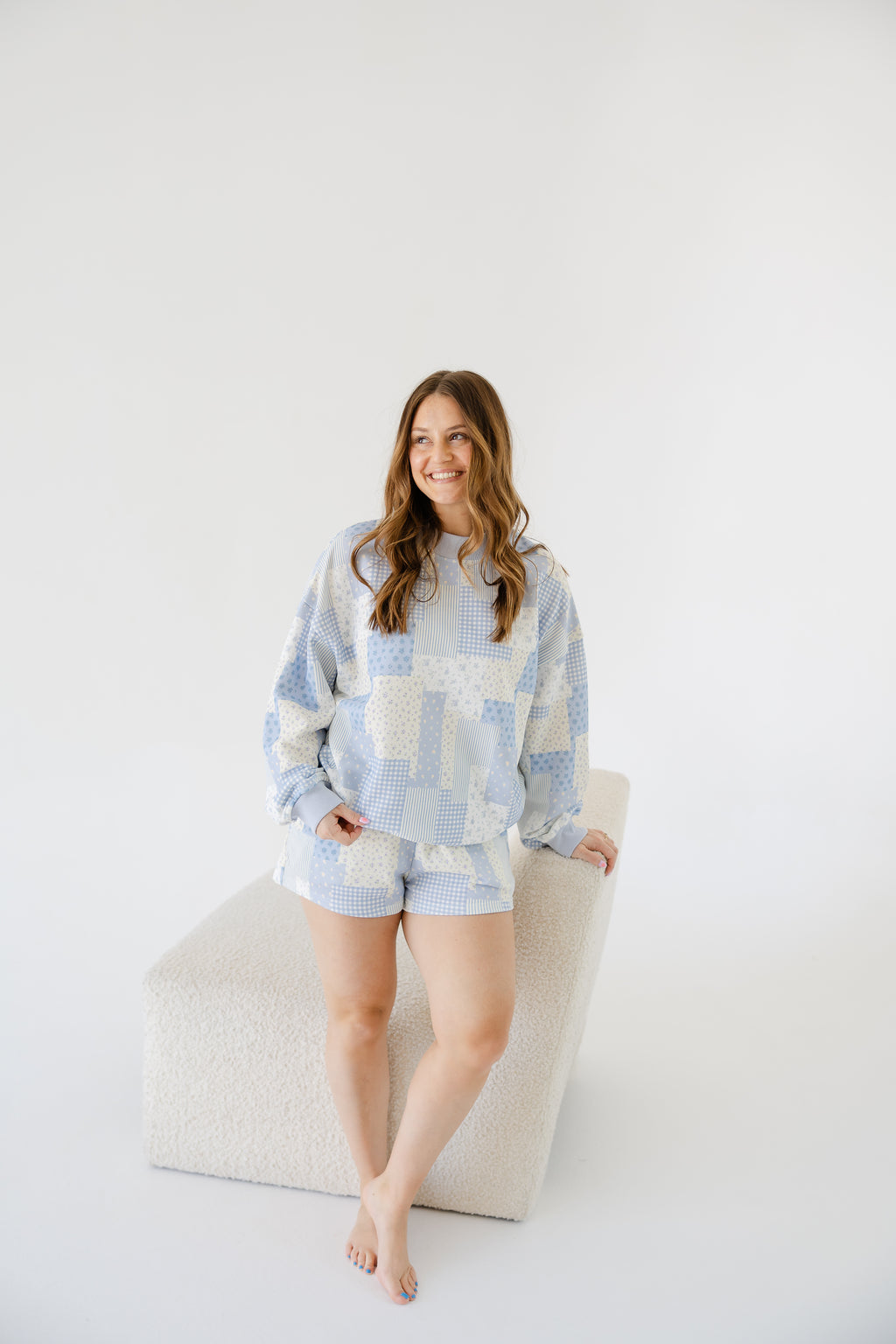 Patchwork Quilted Set