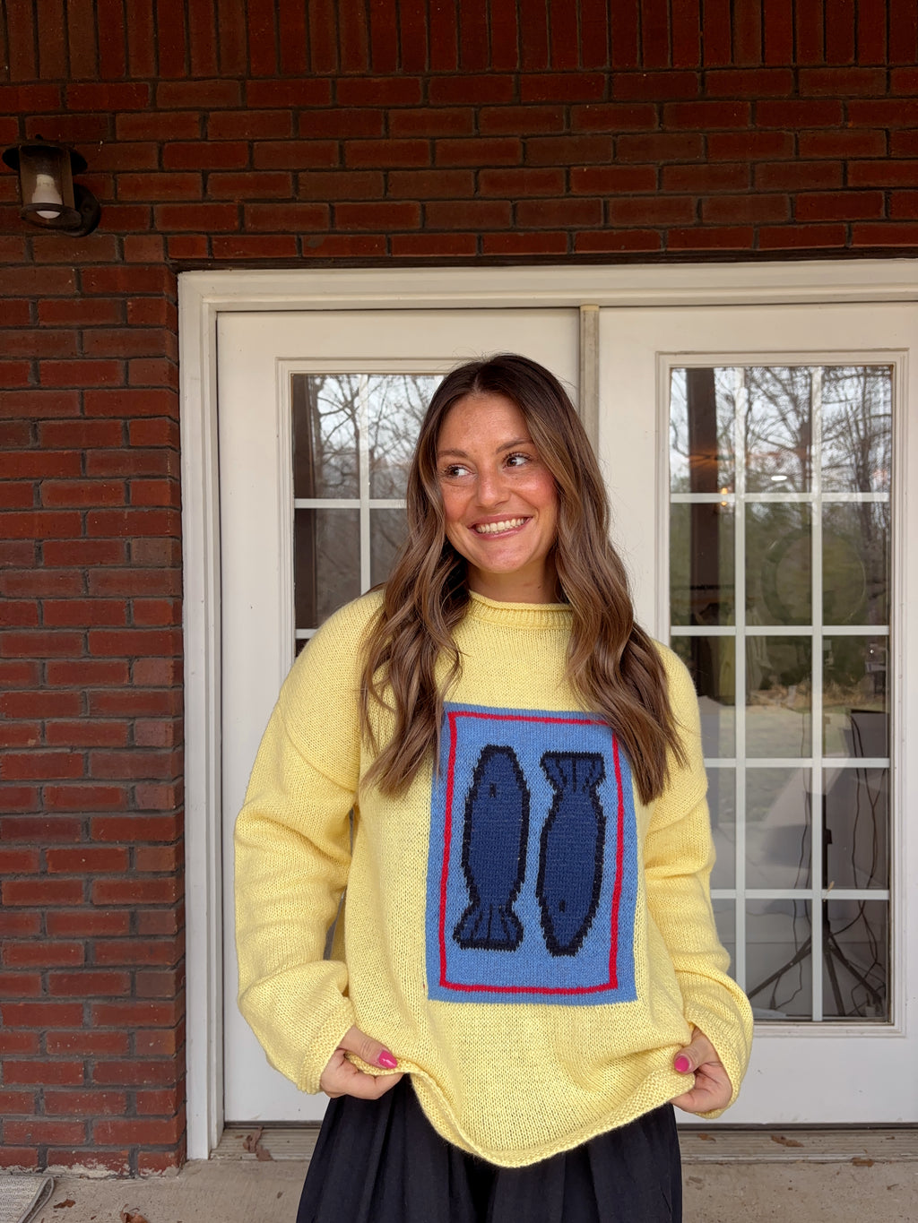 Sardines Colorblock Sweater