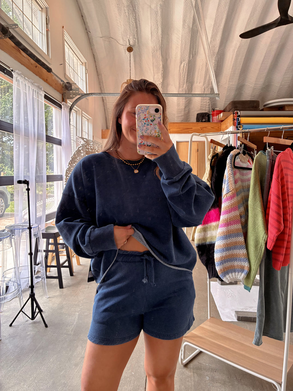 Everyday Cozy Denim Set