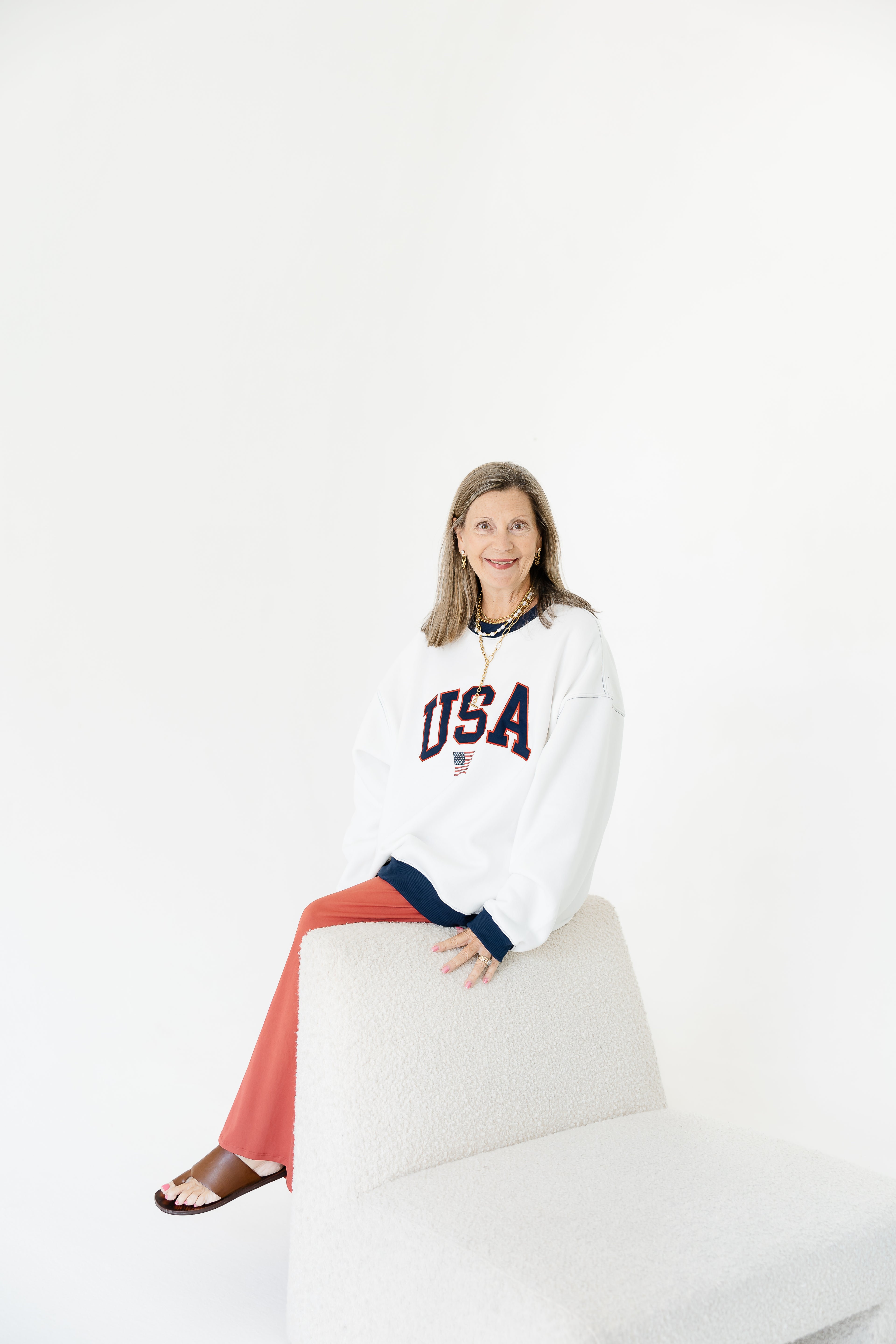 USA Colorblock Pullover