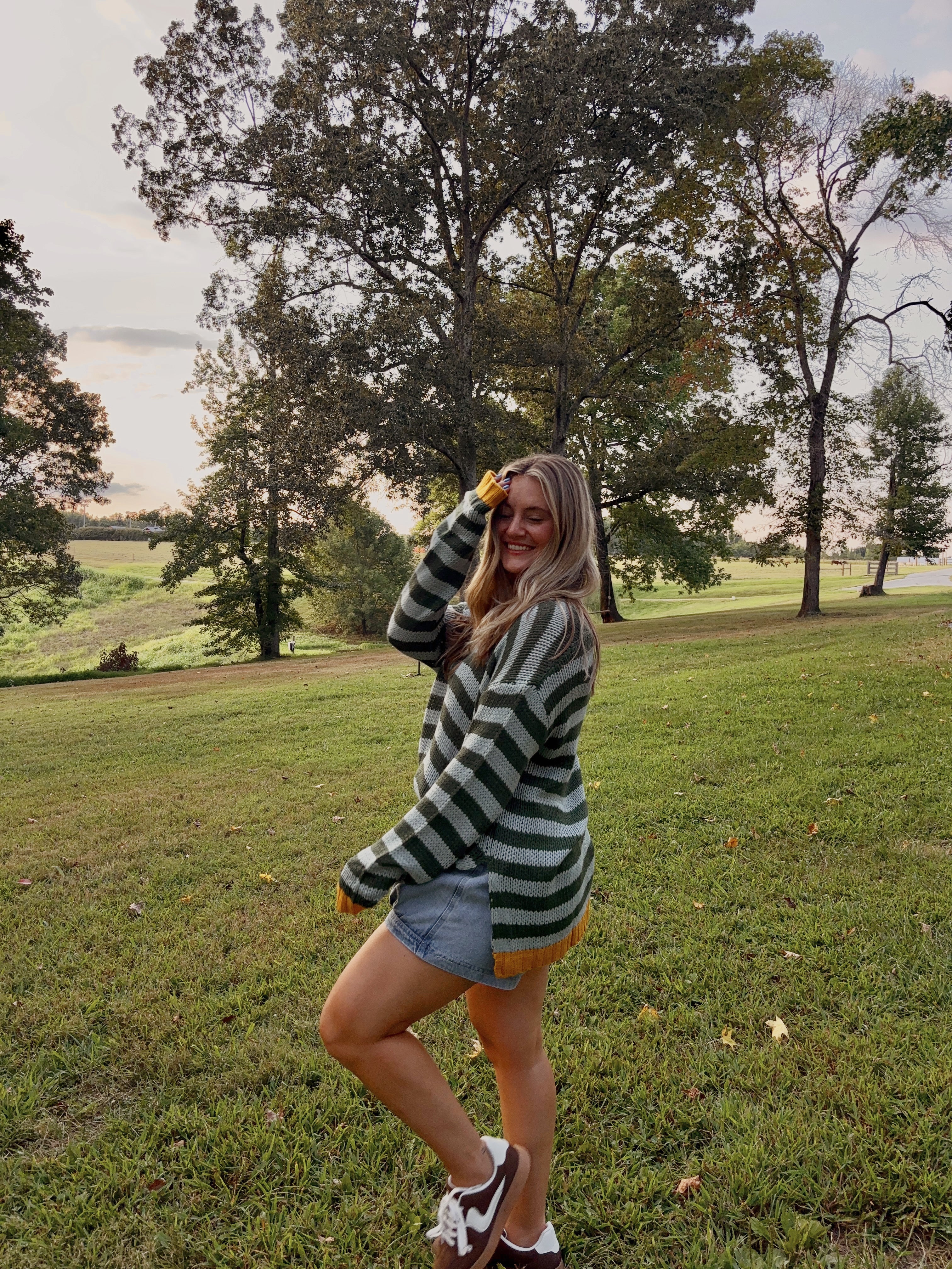 Jenson Jolly Green Sweater