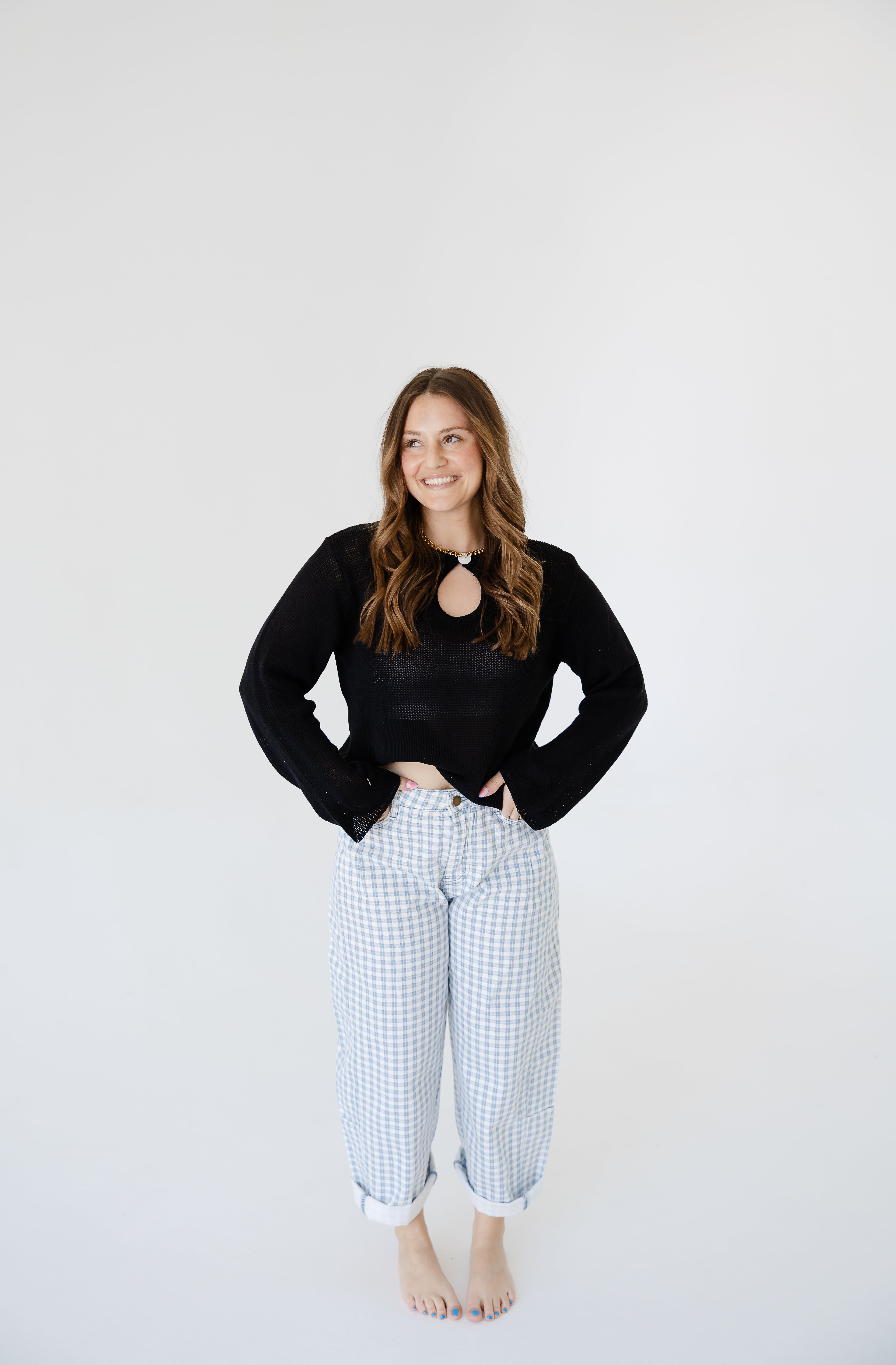 Pick Me Gingham Pants