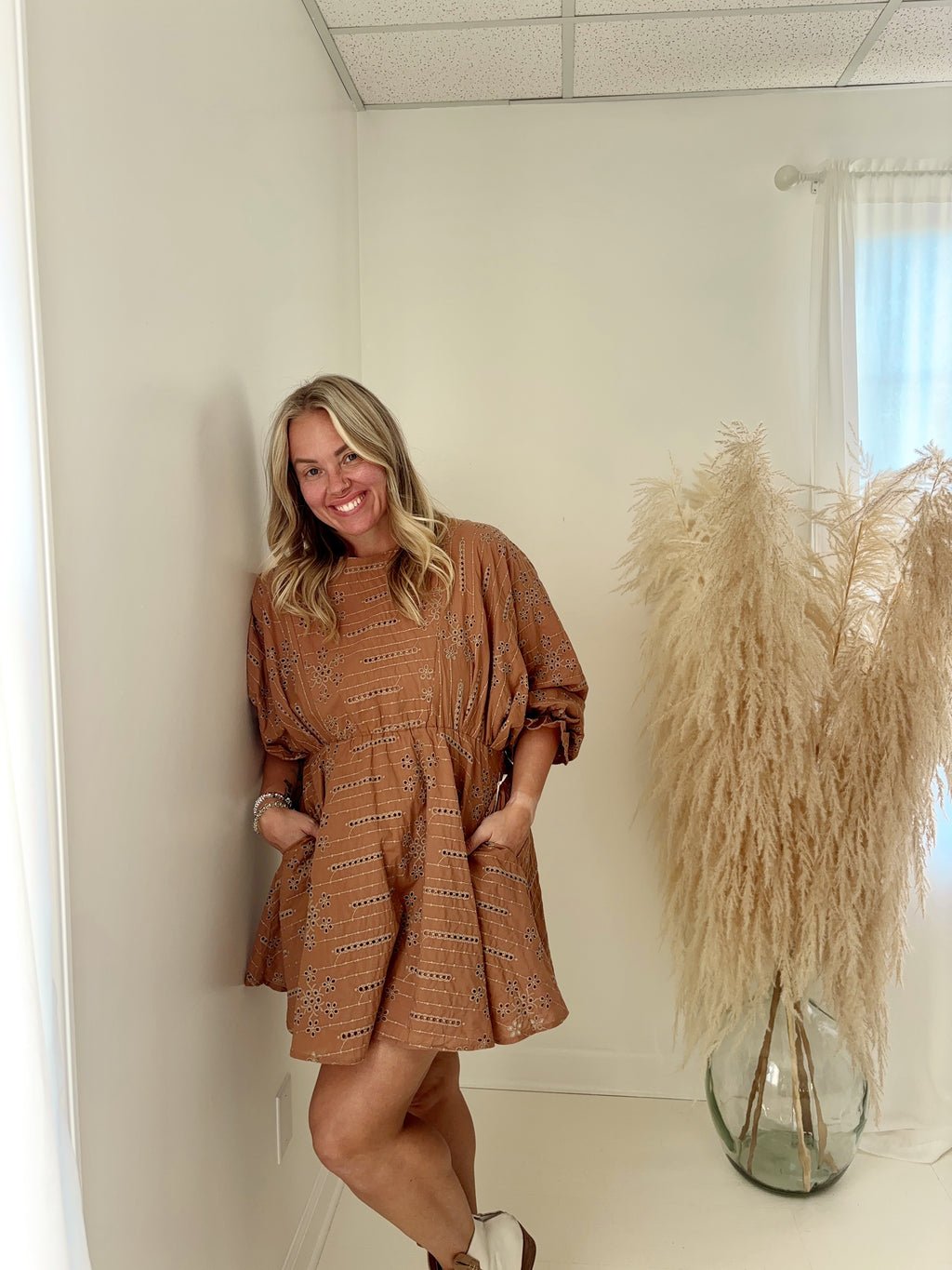 Brinlee Embriodered Dress