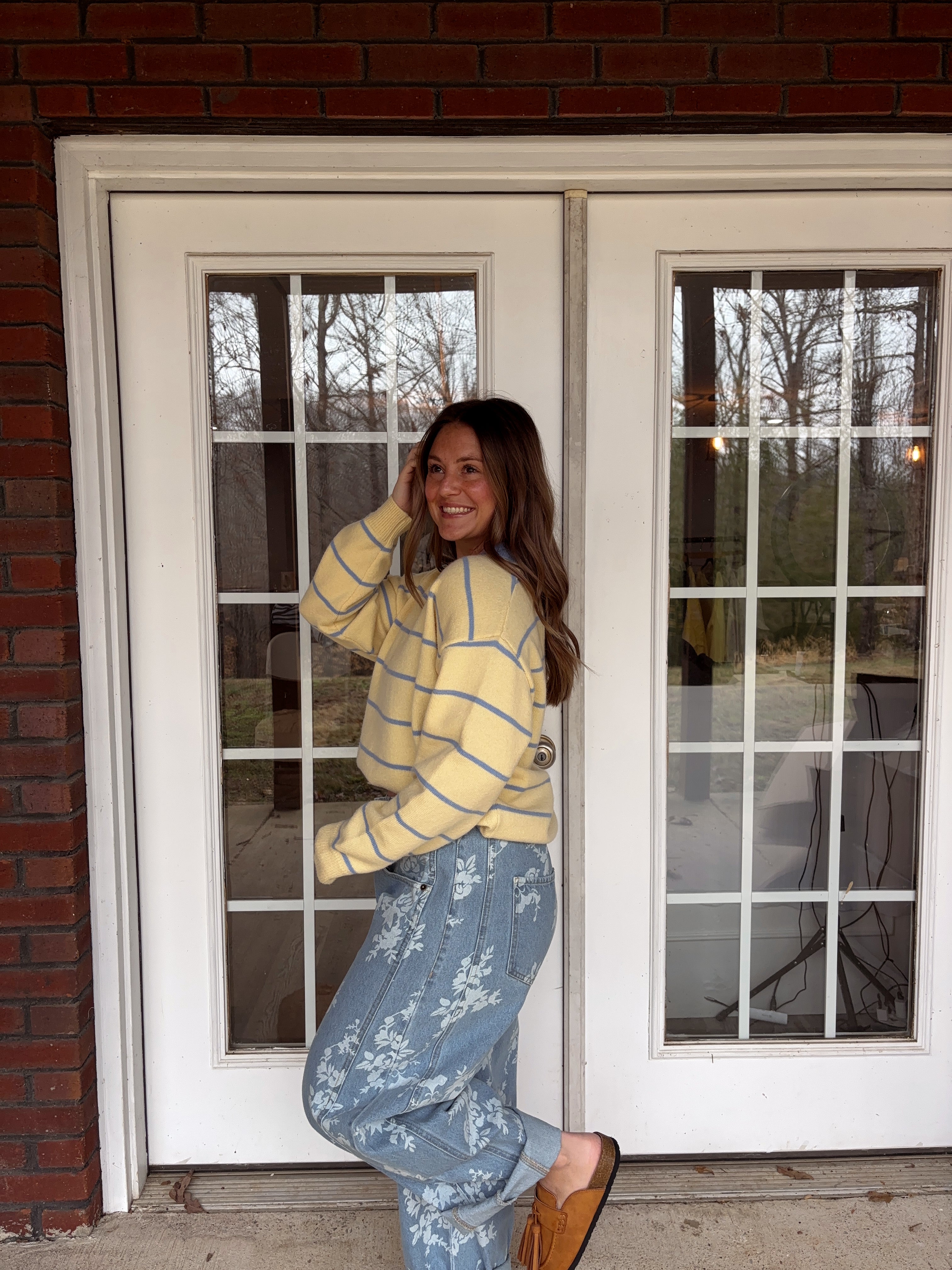 Joanna Striped Rugby Sweater