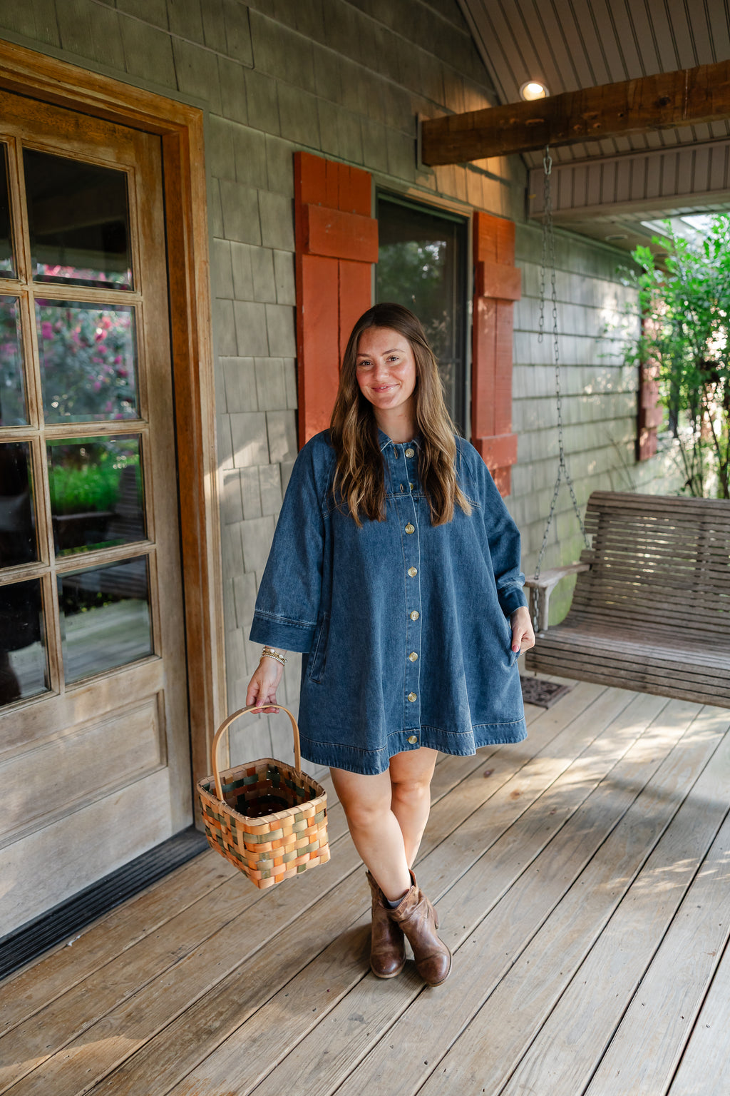 Weekend Wanderer Denim Dress