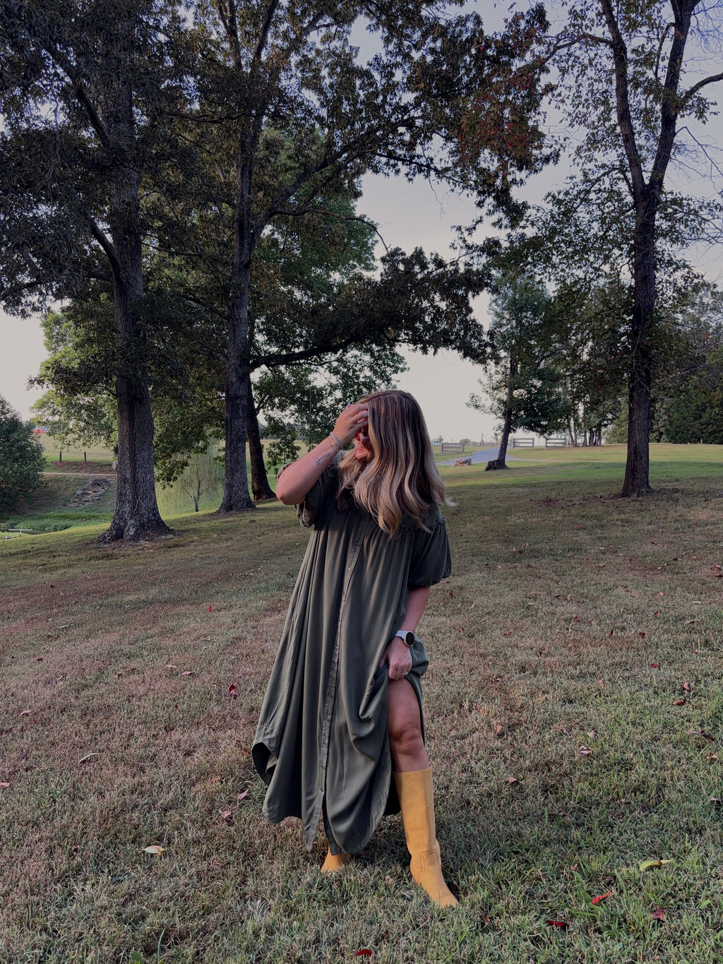 Matcha Midi Dress