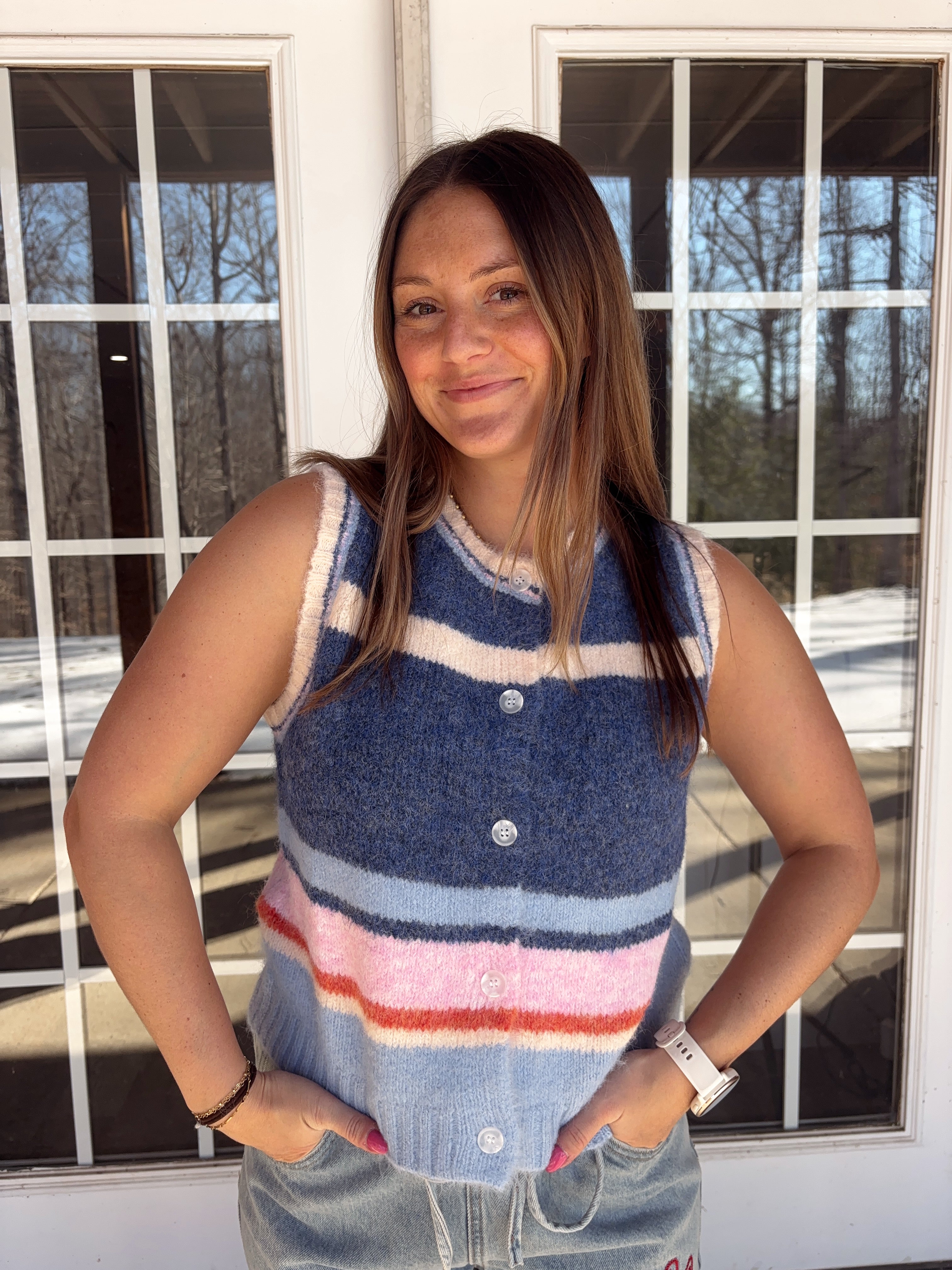 Colorful Days Striped Sweater