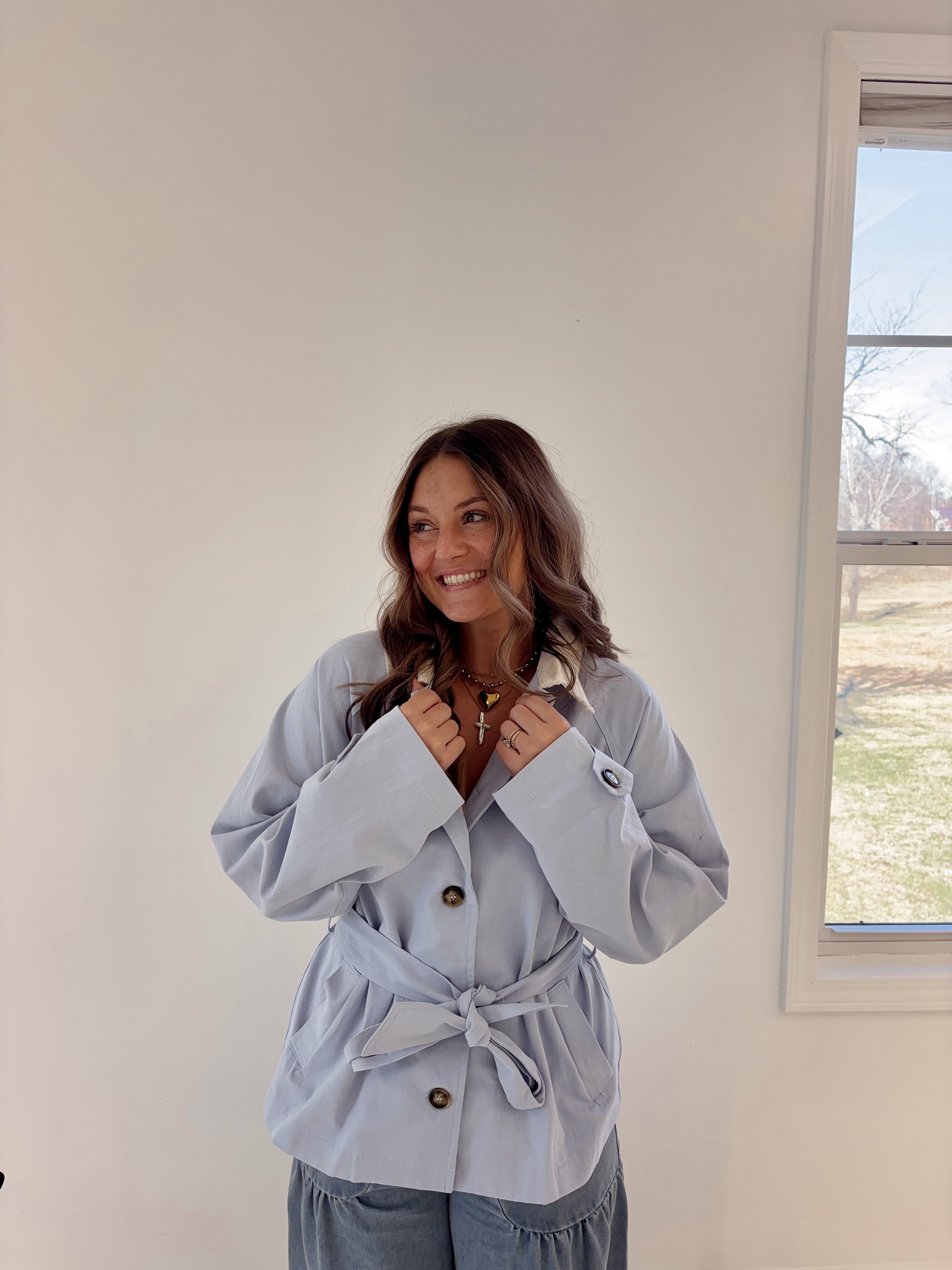 Day Dreamer Trench Coat