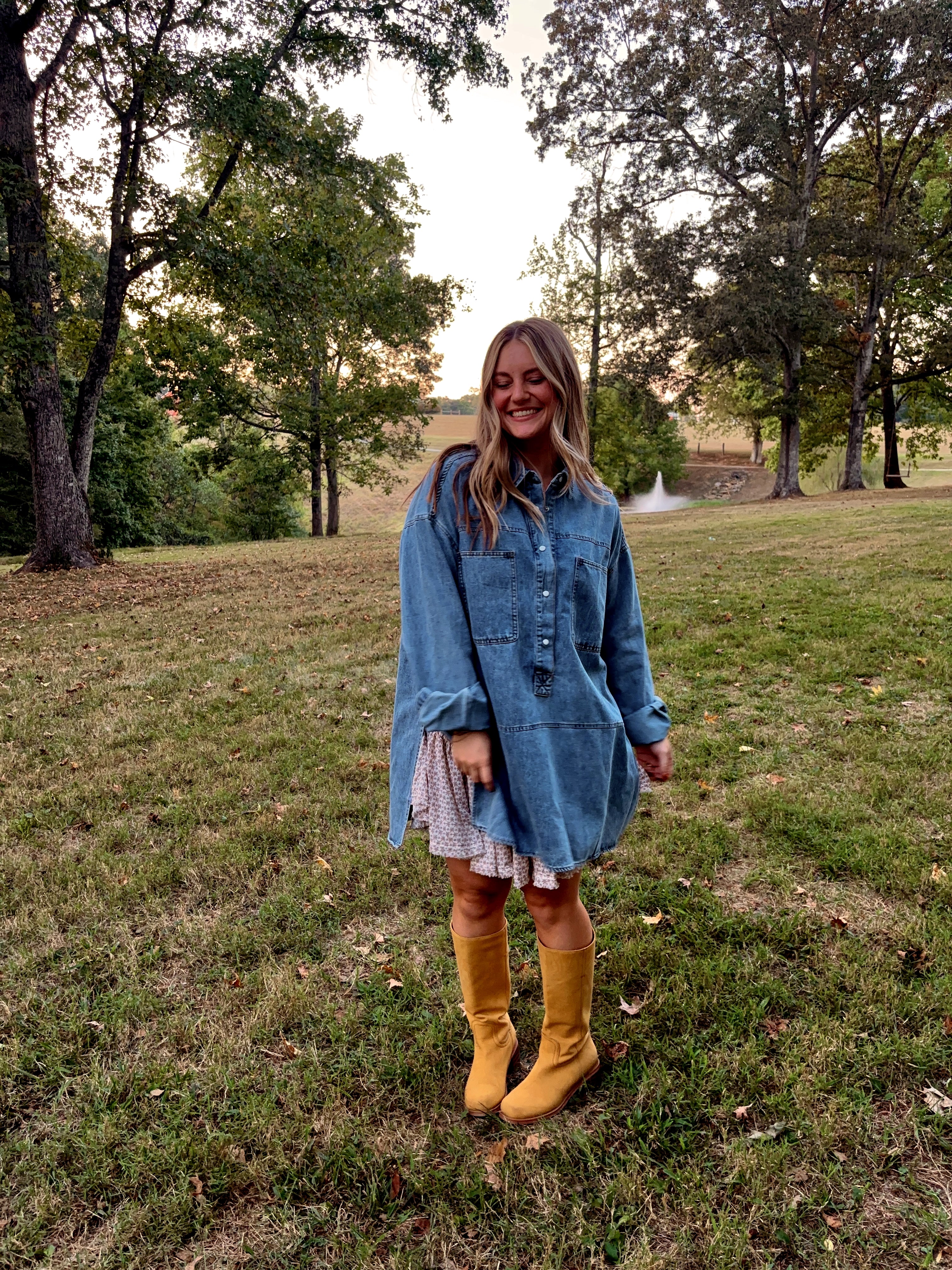 Rory Denim Tunic