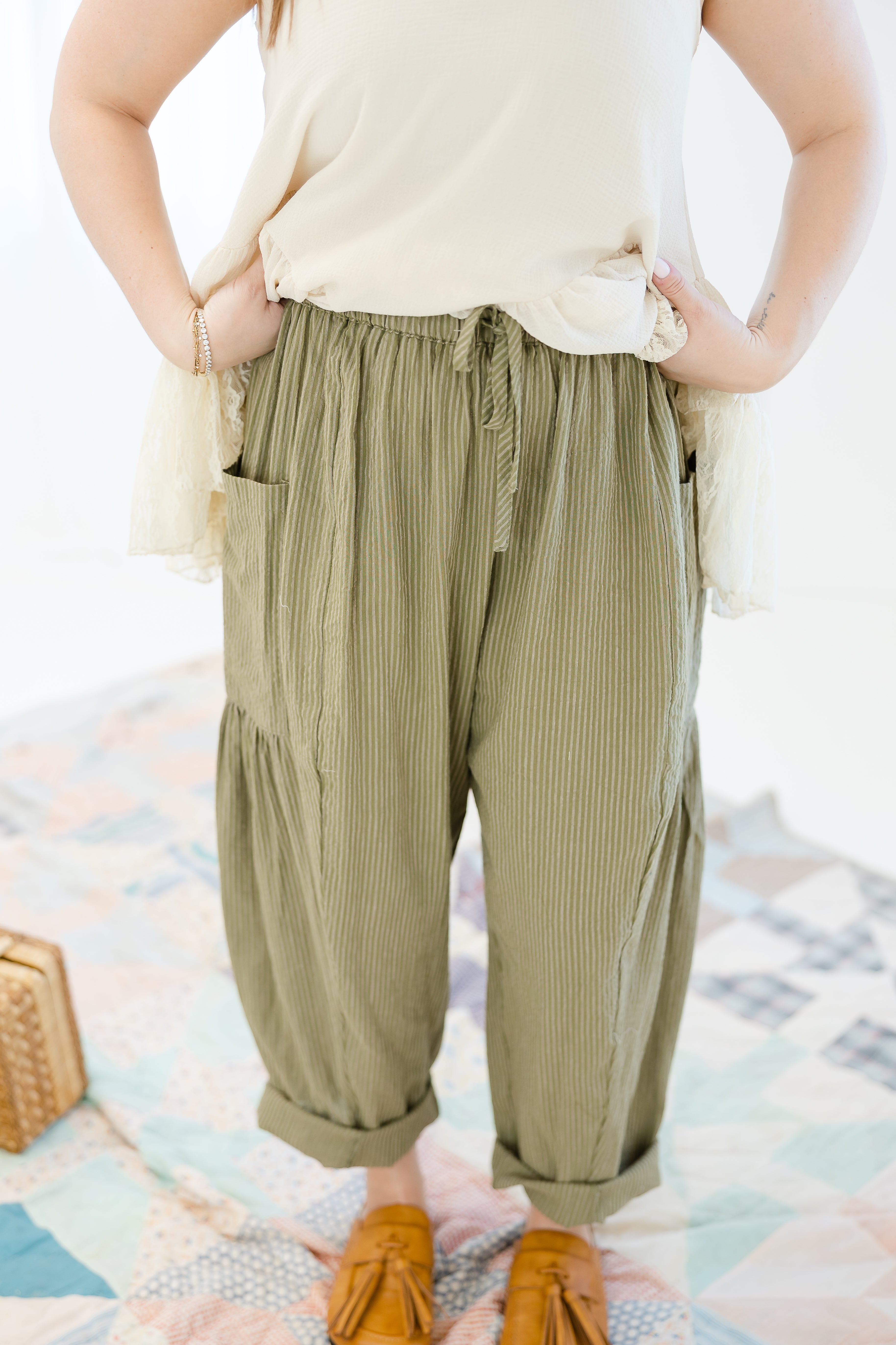 Forest Dreams Barrel Pants