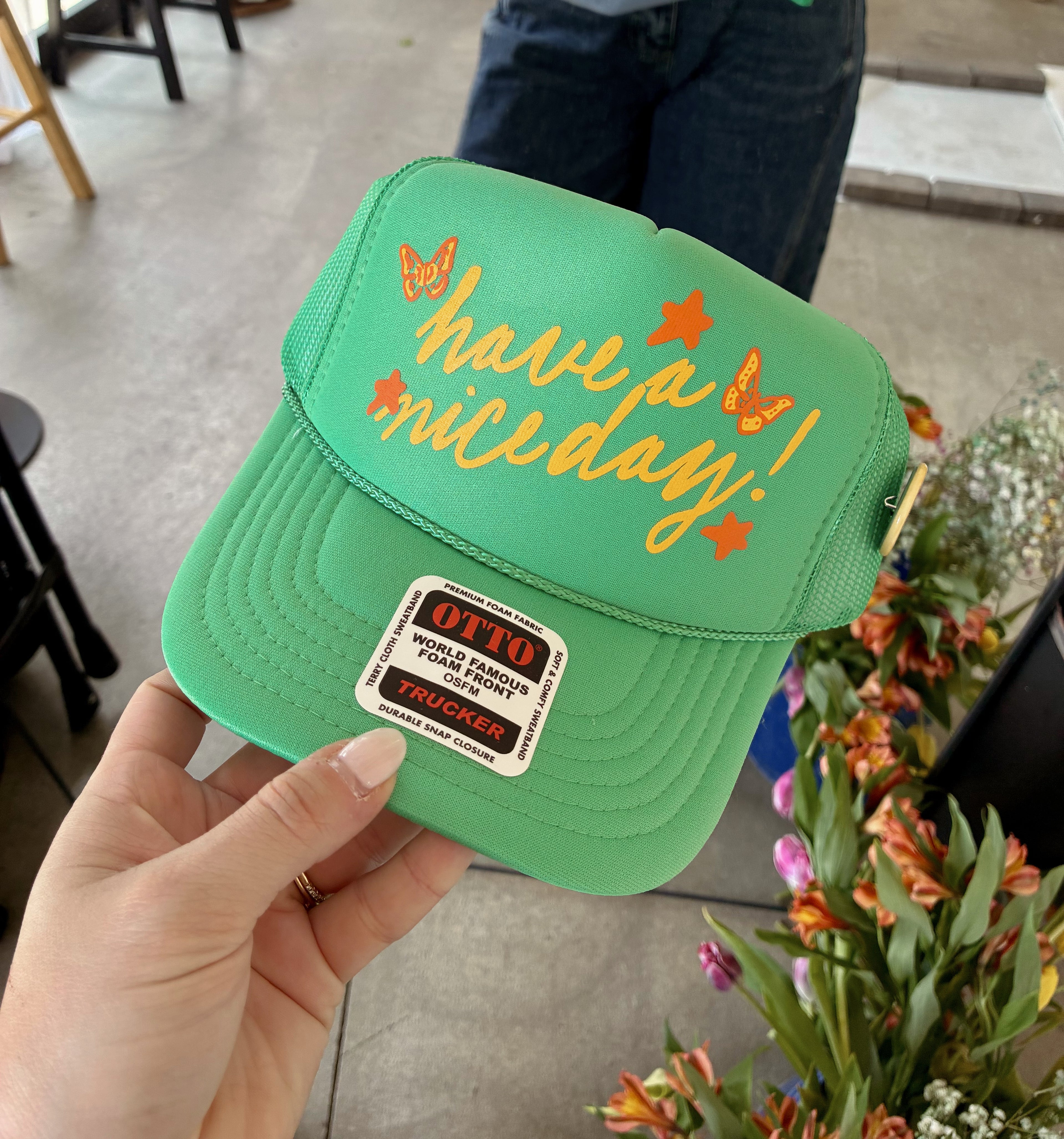 "Have A Nice Day" Trucker Hat